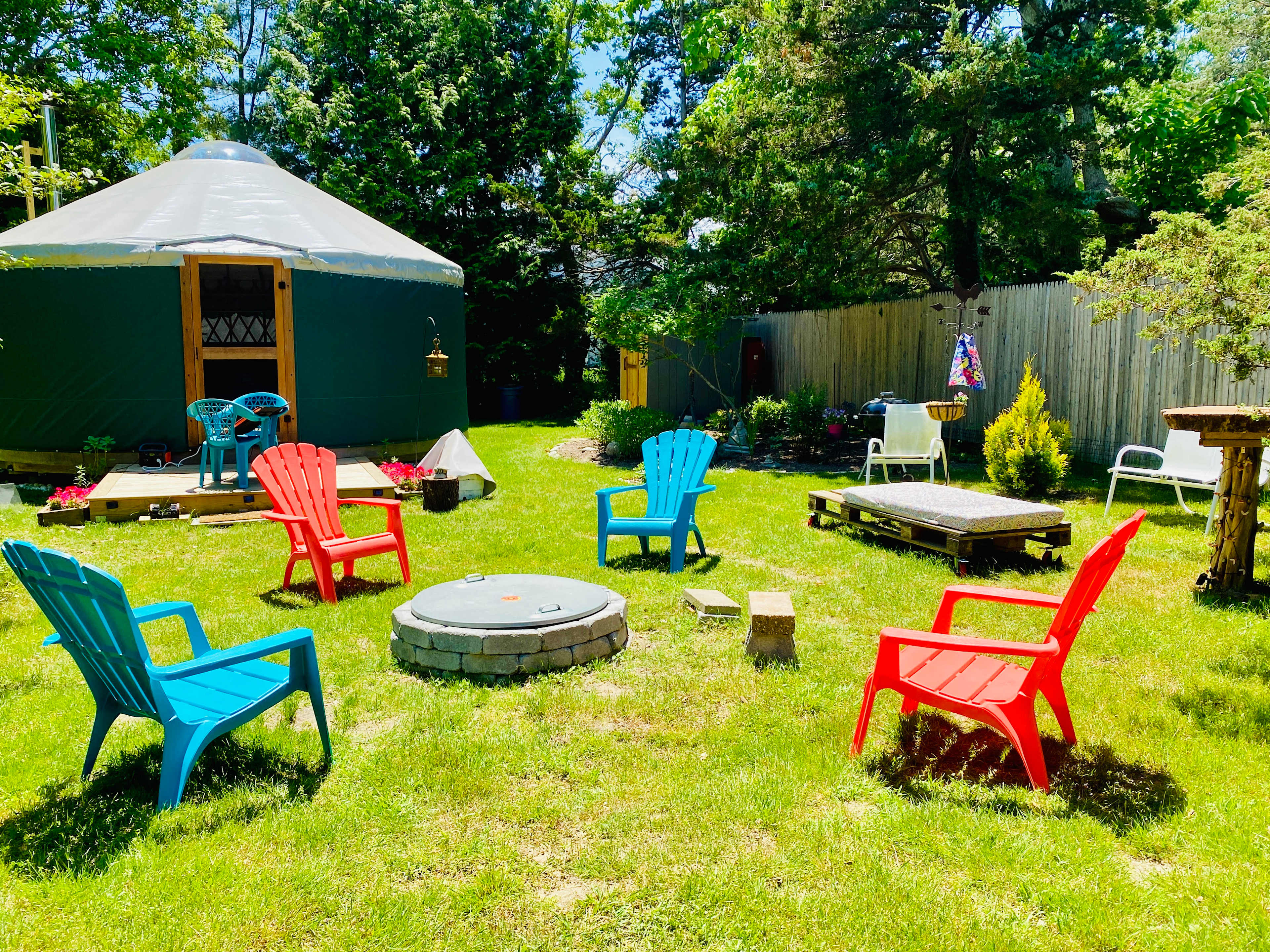 Yurt in the Hamptons