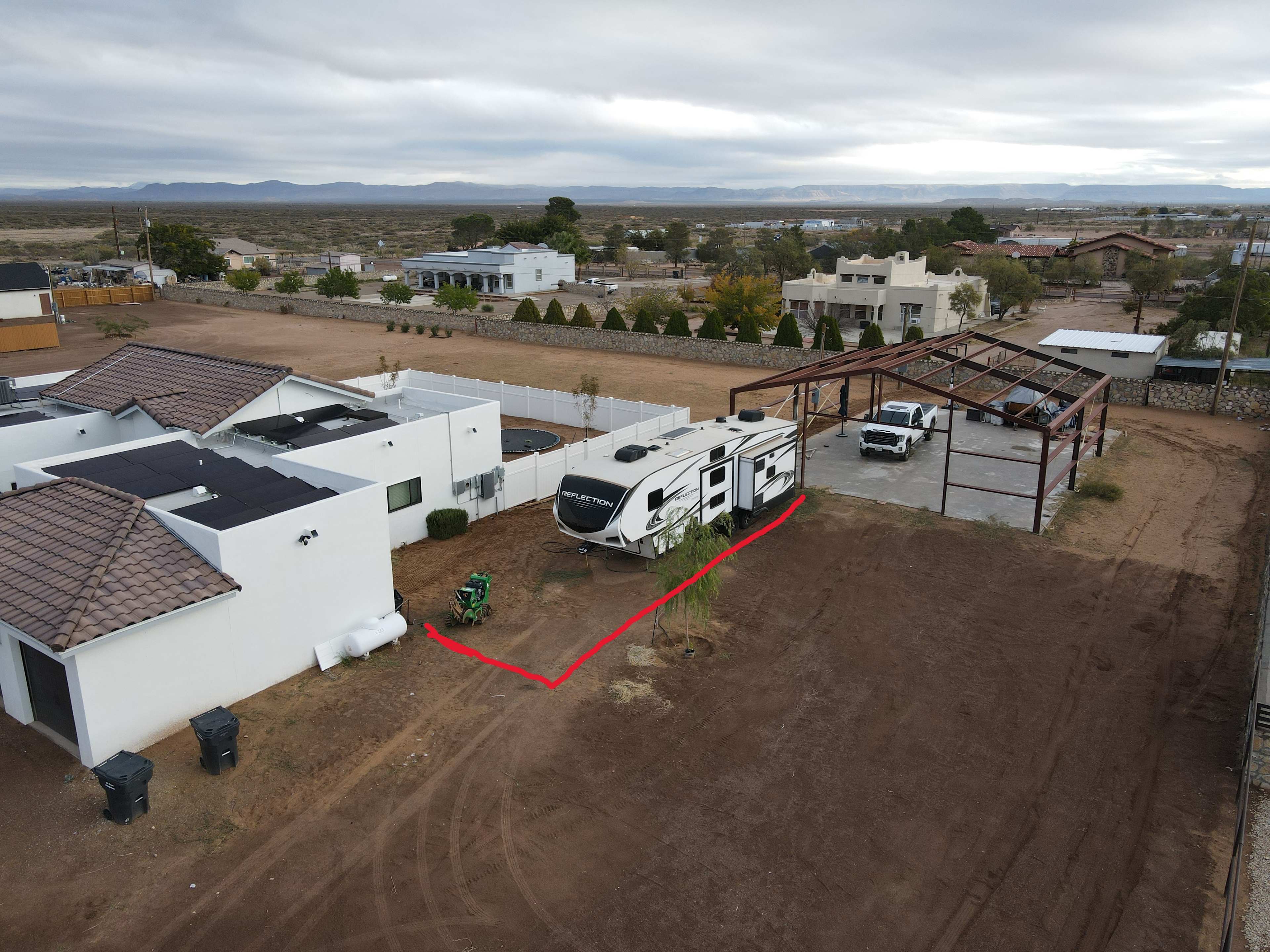 Picture of the site