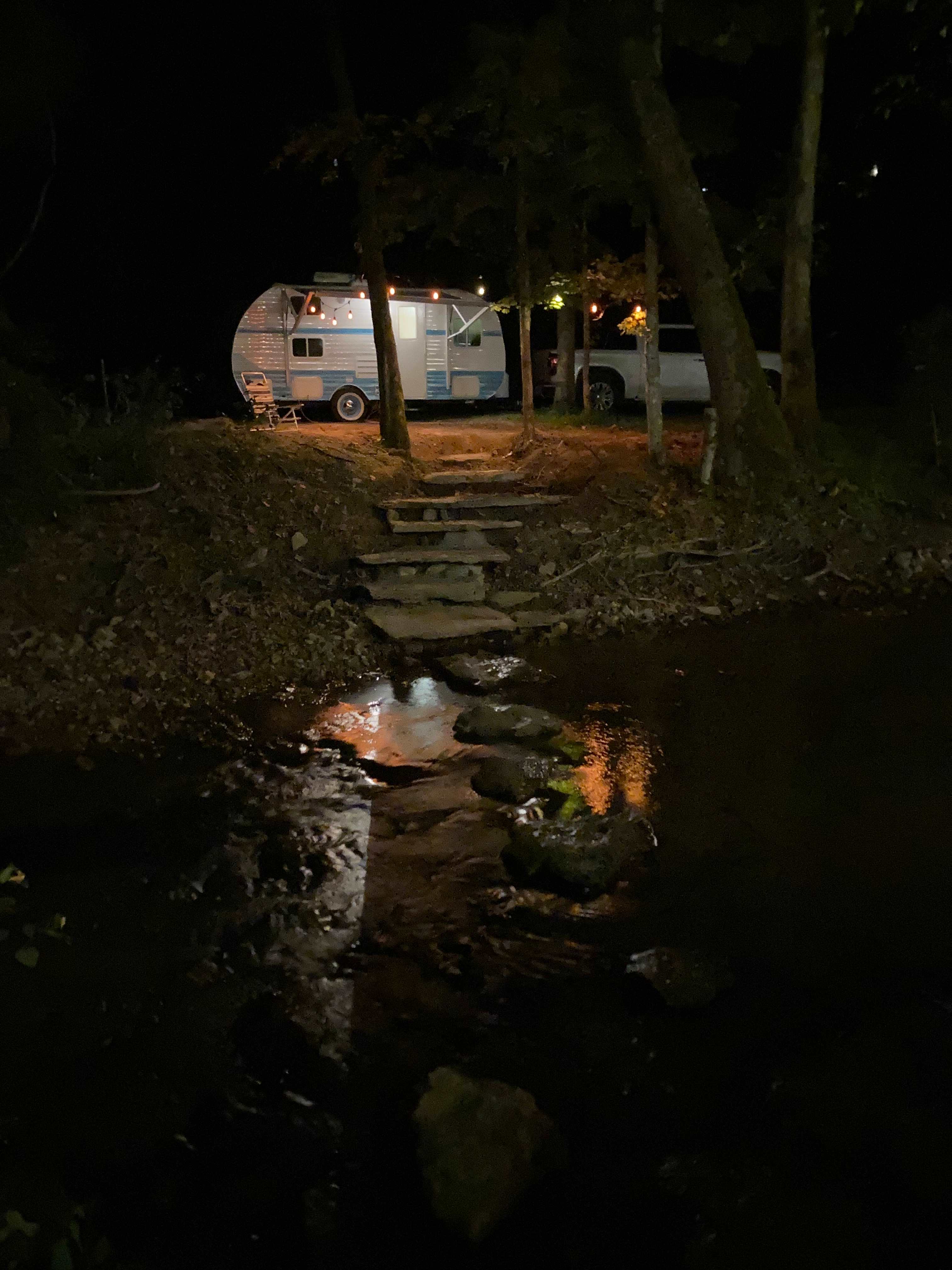 Picture taken from Site one across the creek.