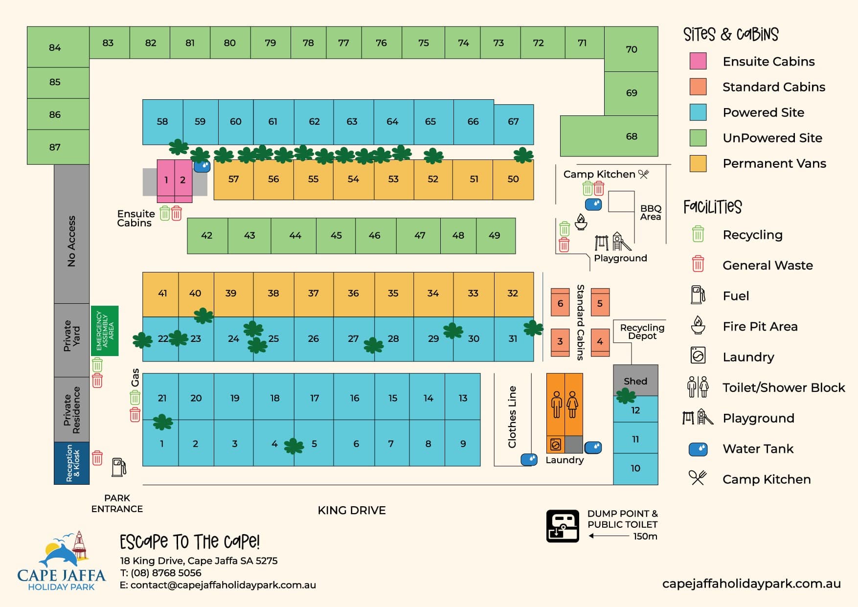Cape Jaffa Holiday Park