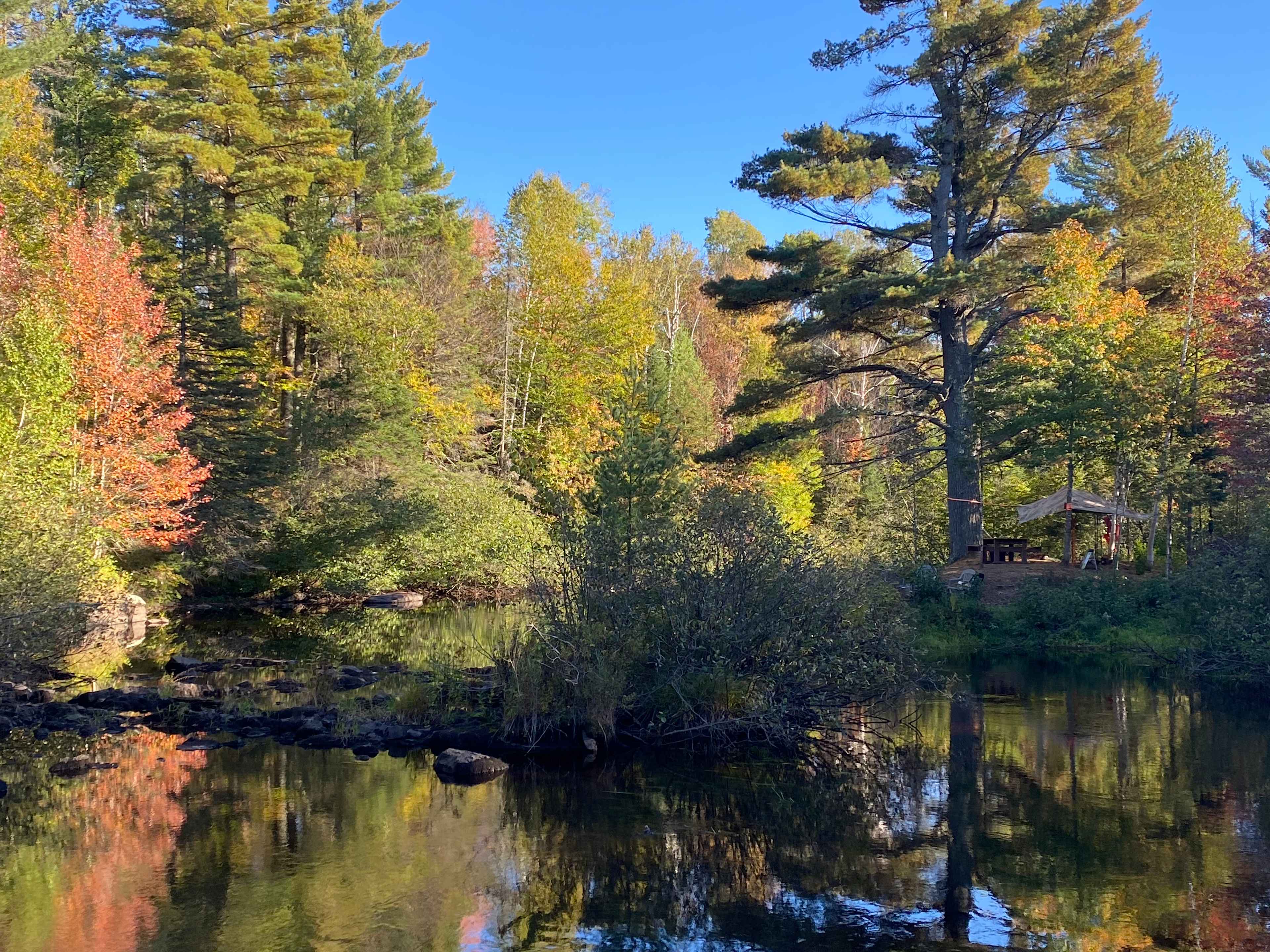 View from the campsite.