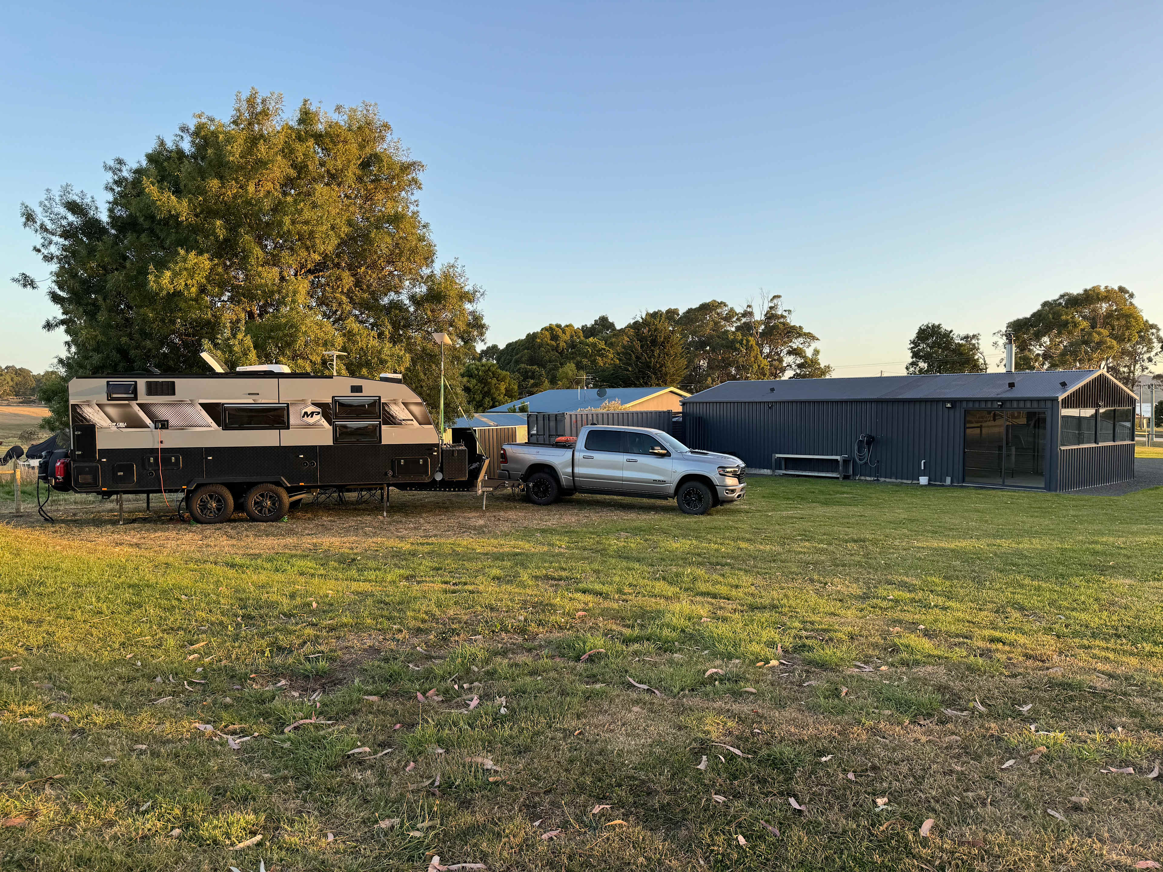 Site 4, behind camp kitchen 