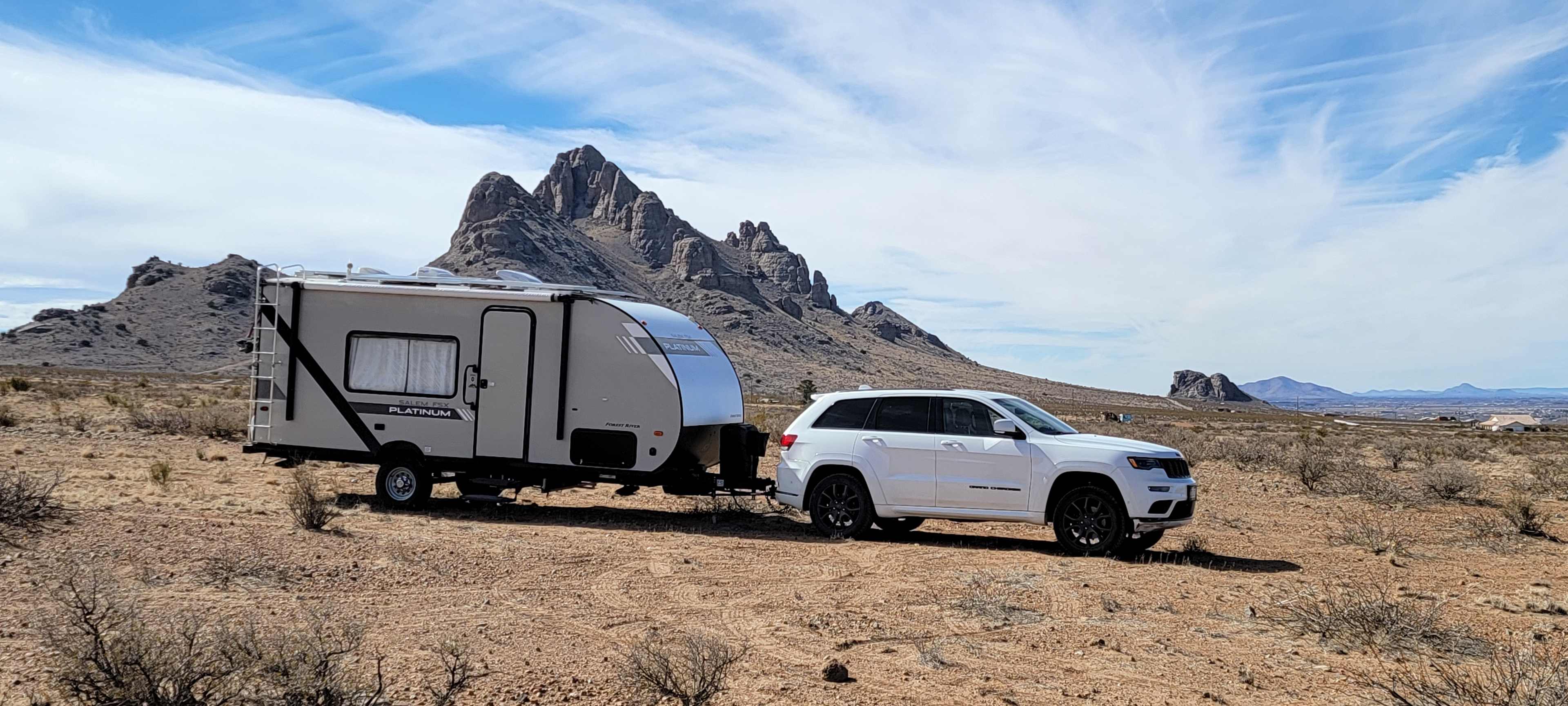 We have high clearance and made it to this awesome spot very easily.