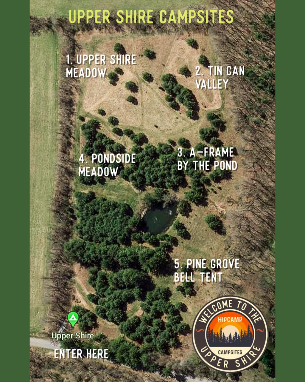 Upper Shire Campsites Hudson Valley