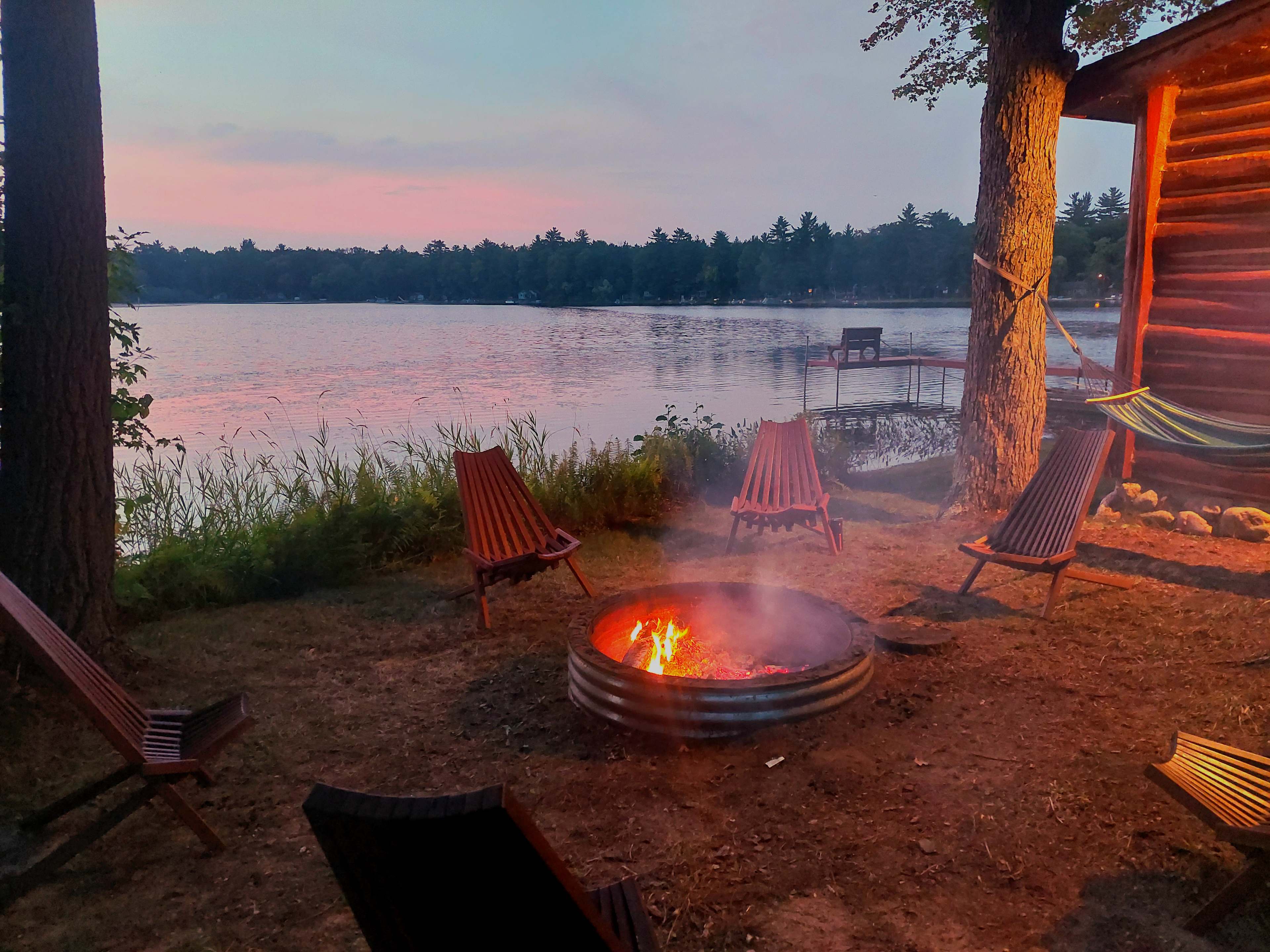 Lake Log Cabin