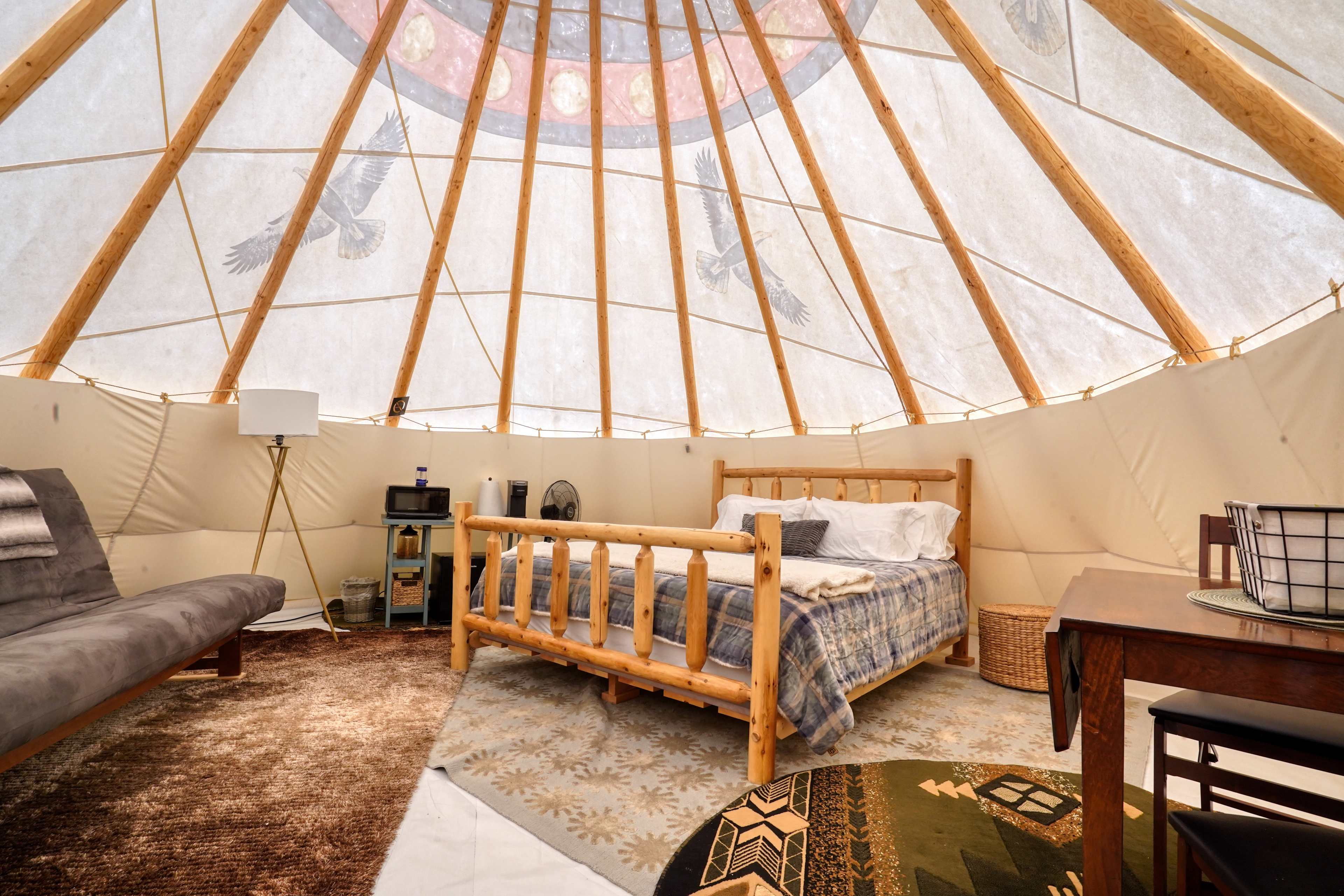 Buffalo Tipi Glamping