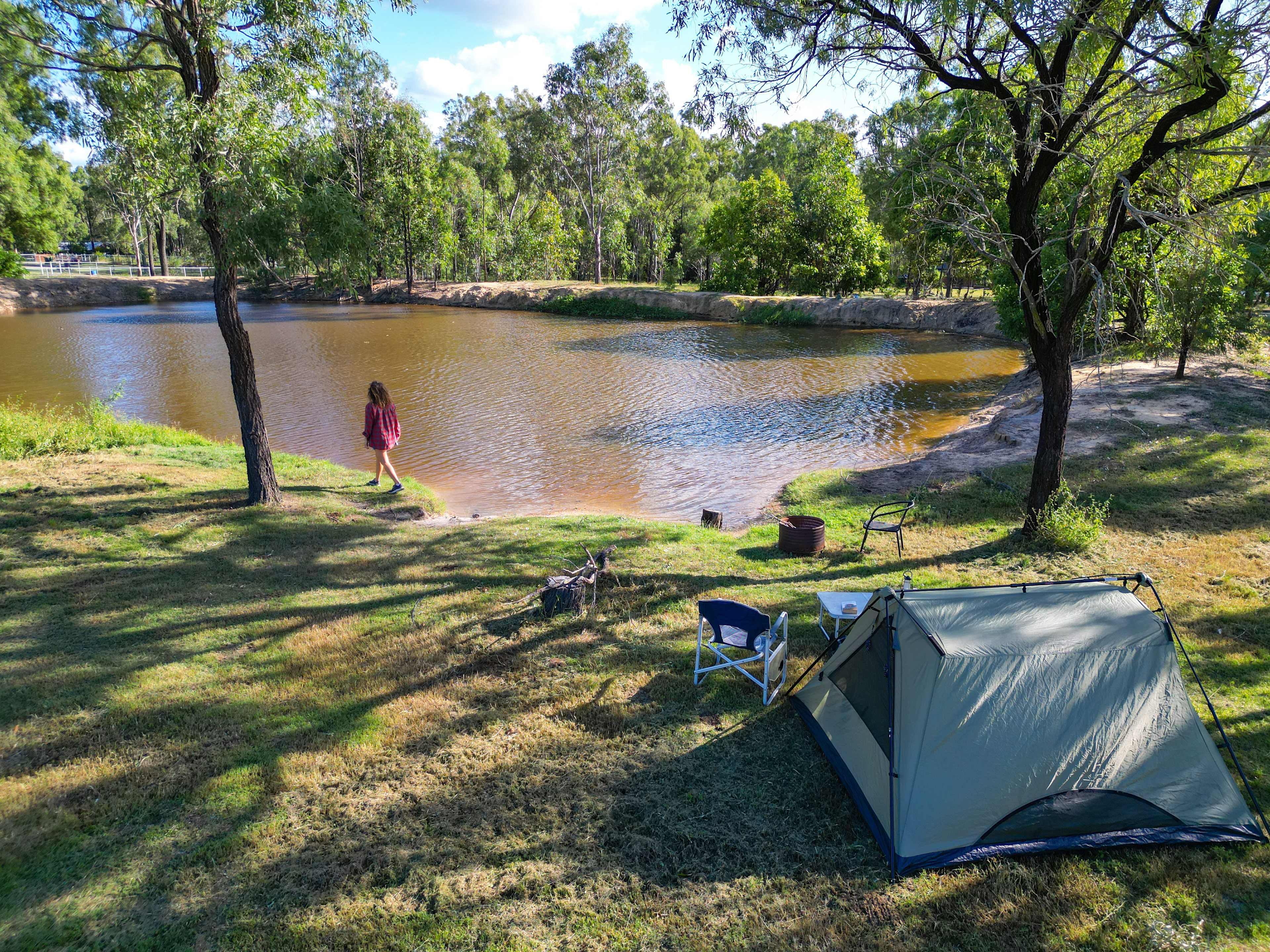 the site is perfect for a dip or just relaxing