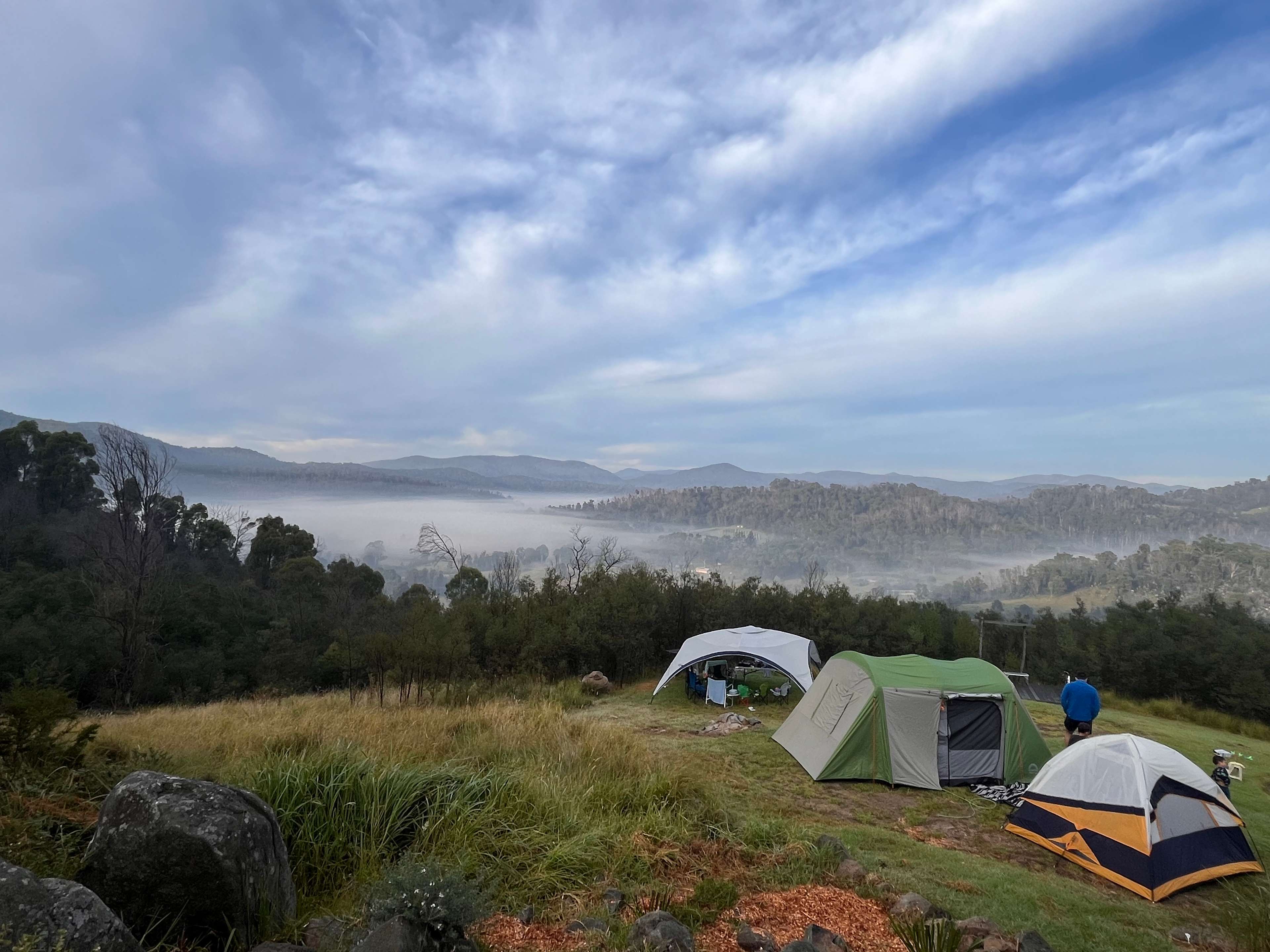 Our morning views 🌫️

