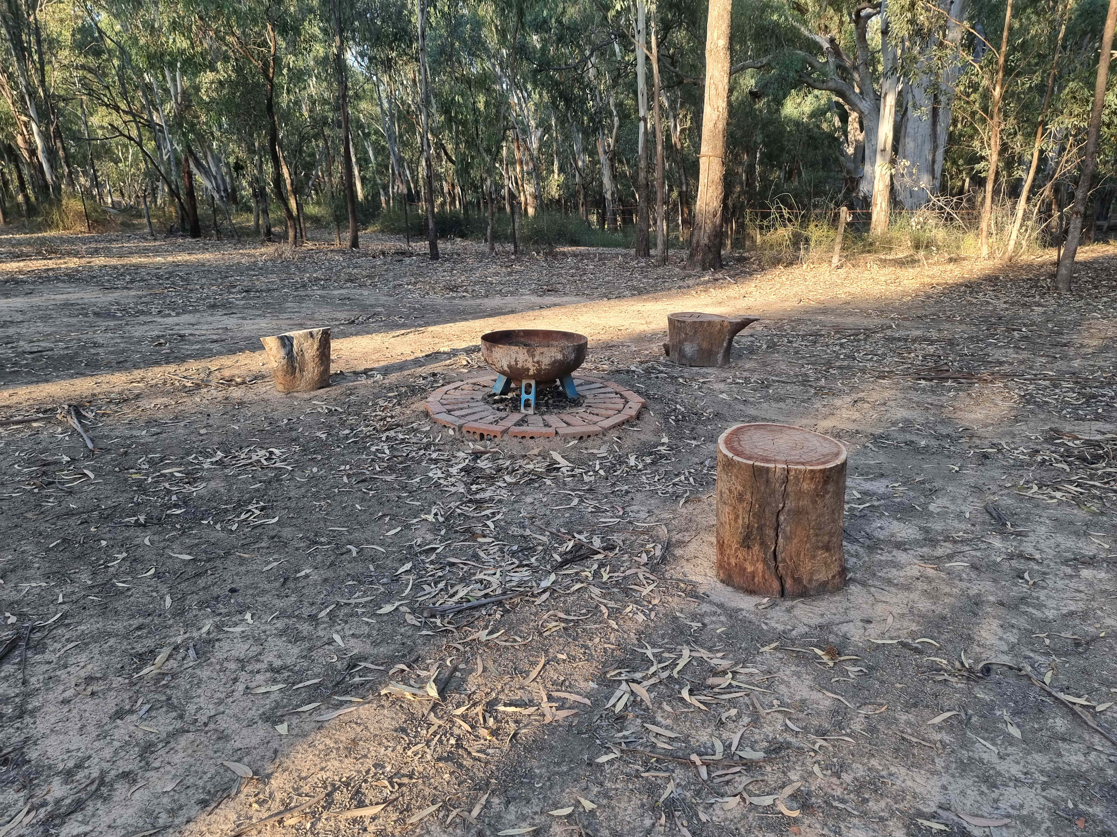 Fire pit (not operational during total fire bans)