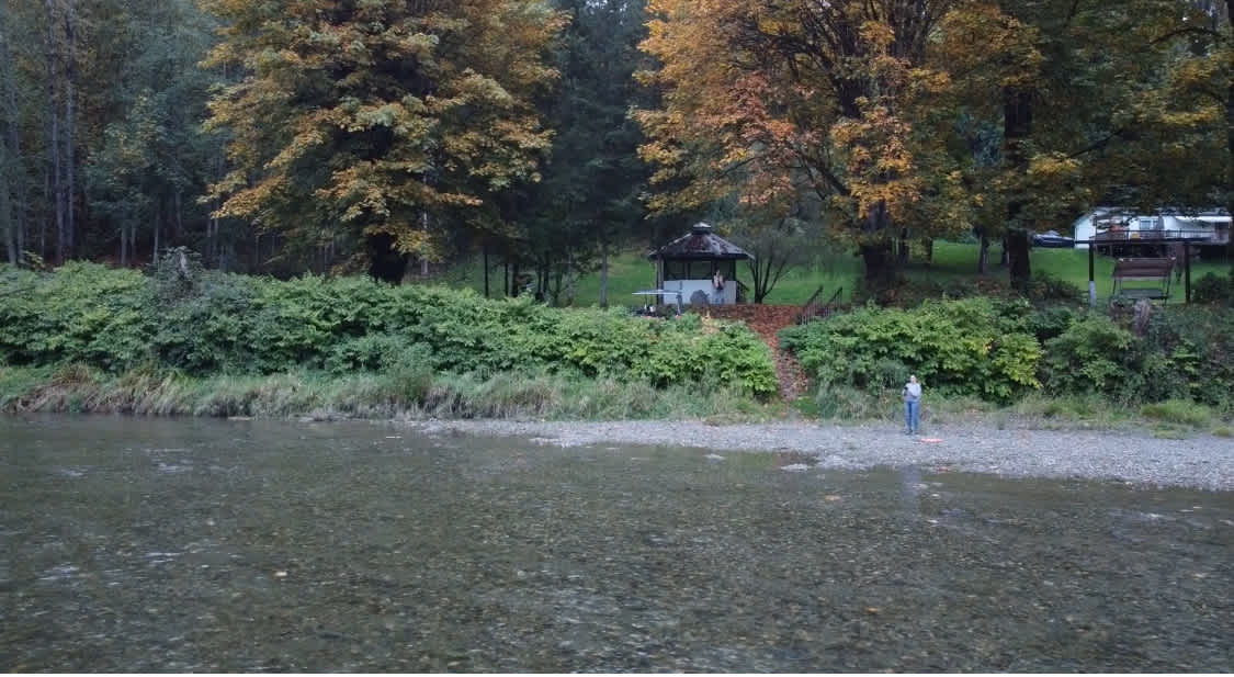 Campsites left of Gazebo