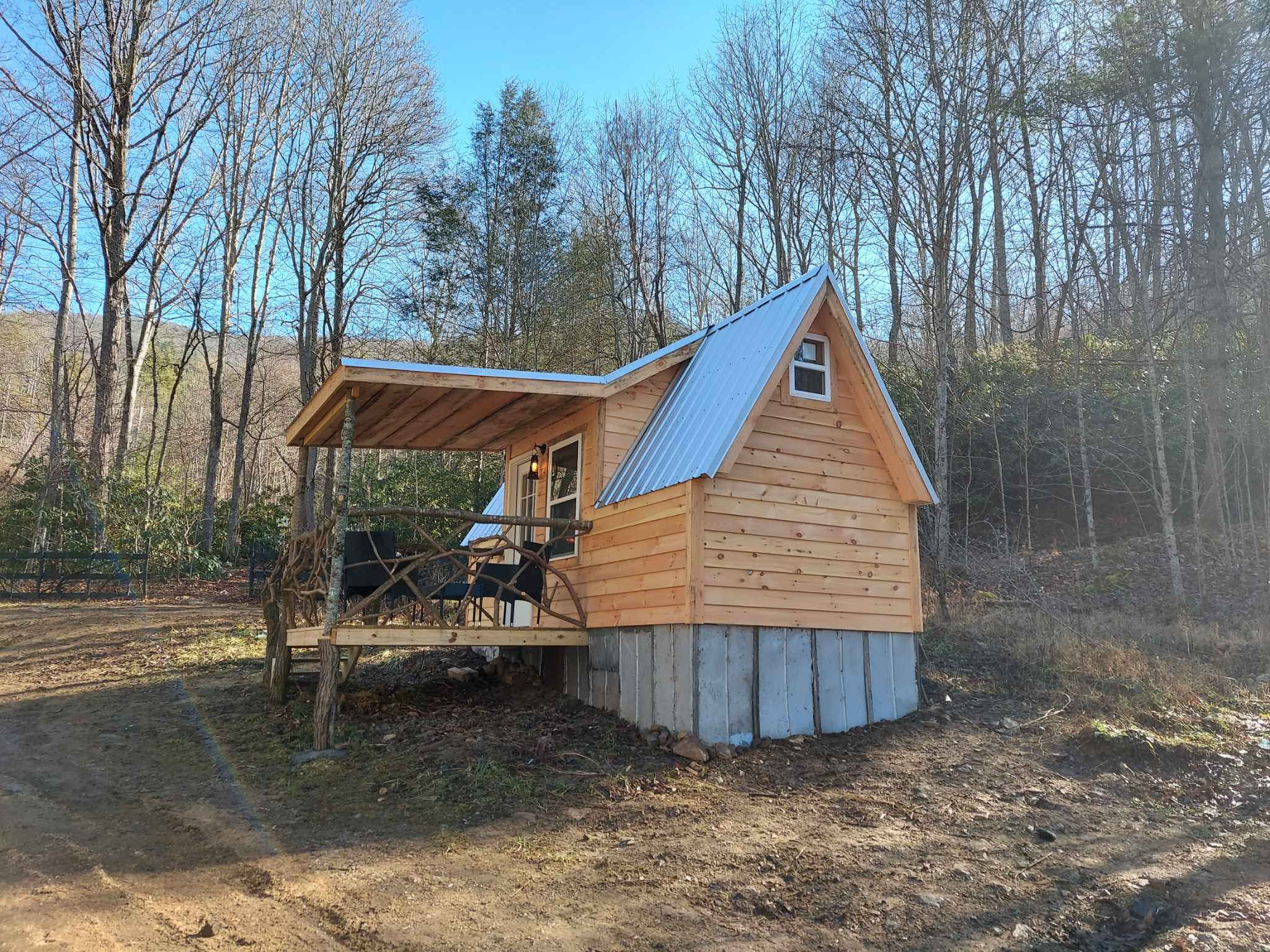 A Frame Cabin in East Tennessee