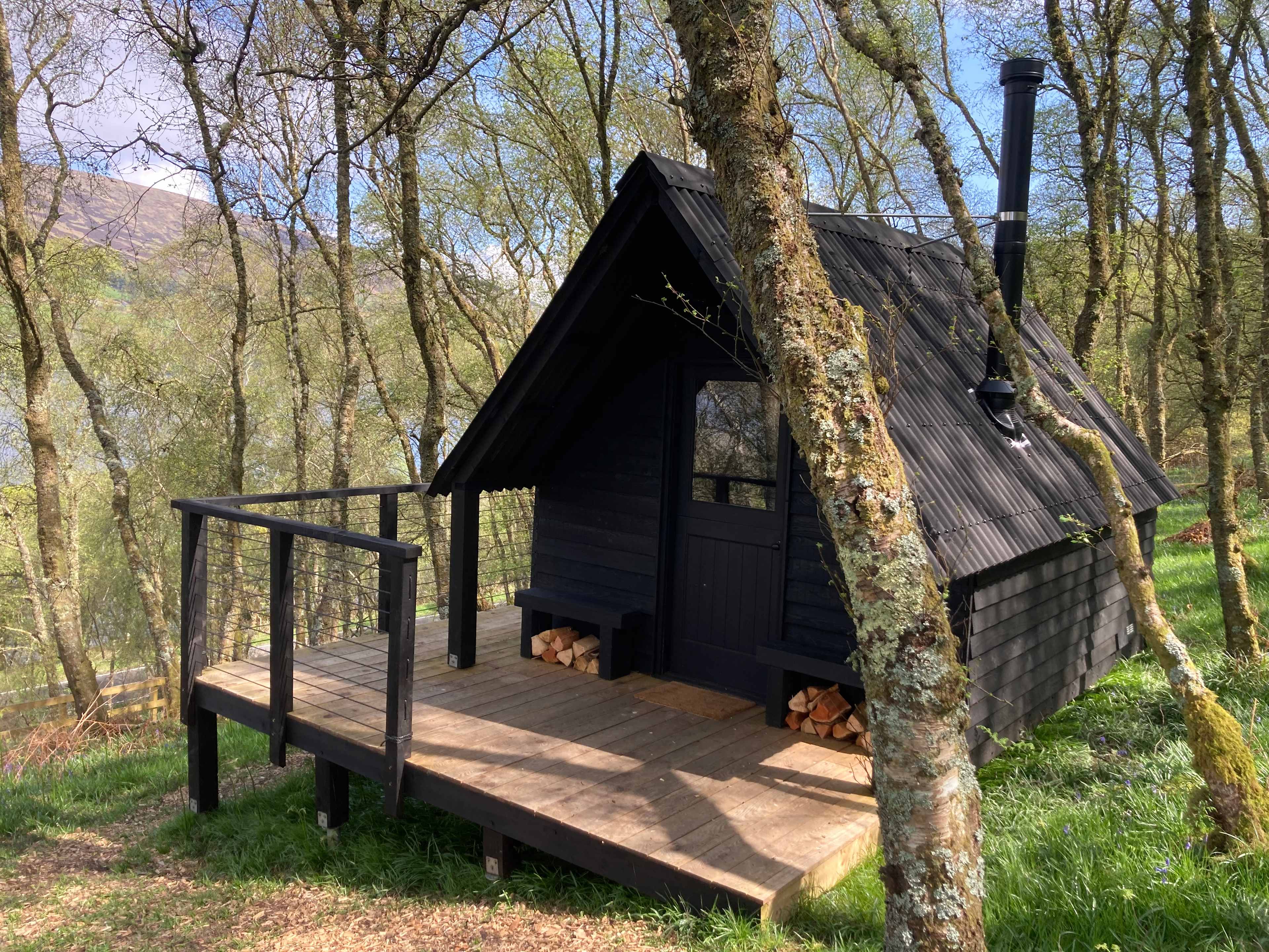 The Charcoal Huts - Isle of Bute