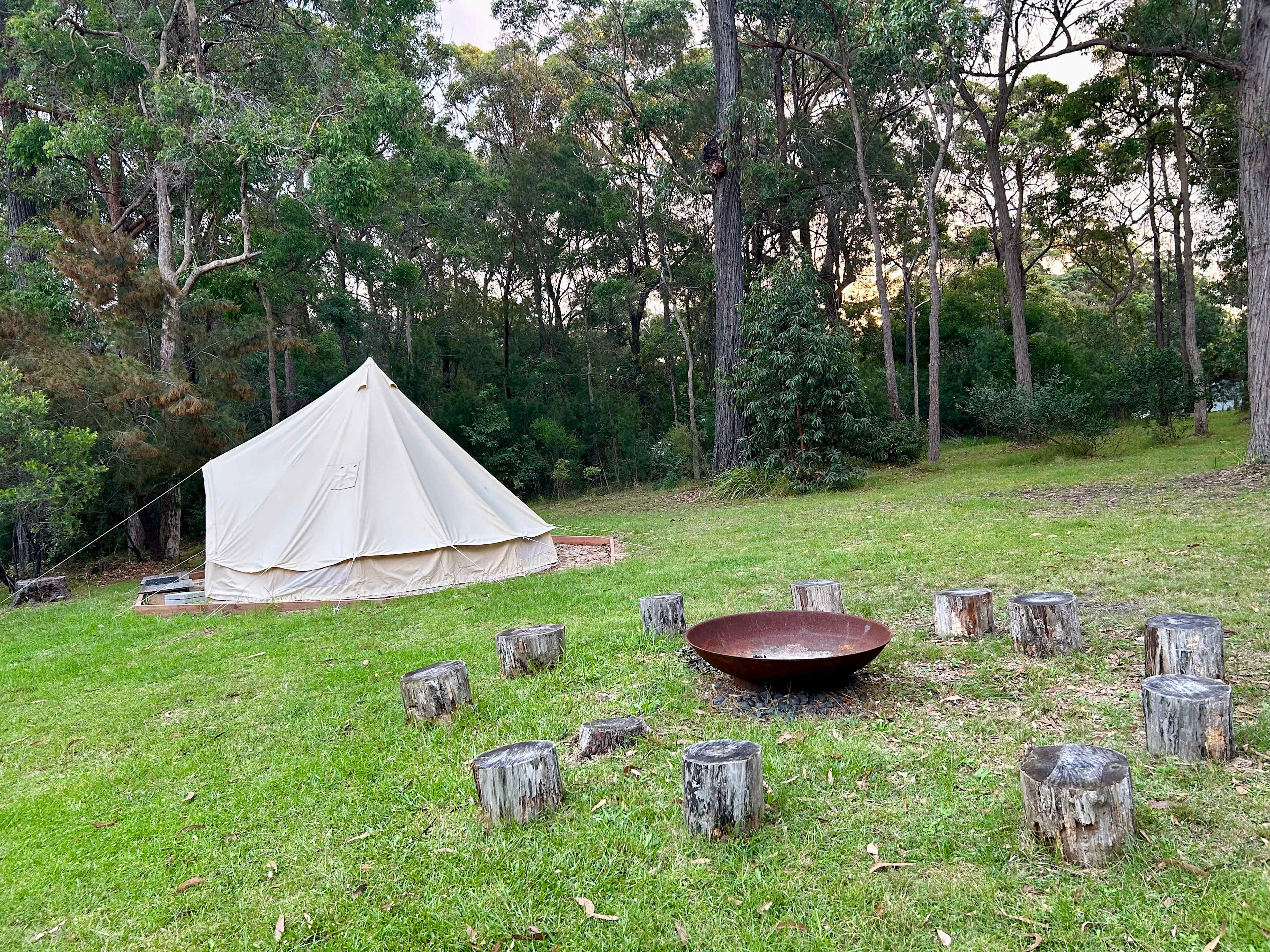 Camping at Bermagui