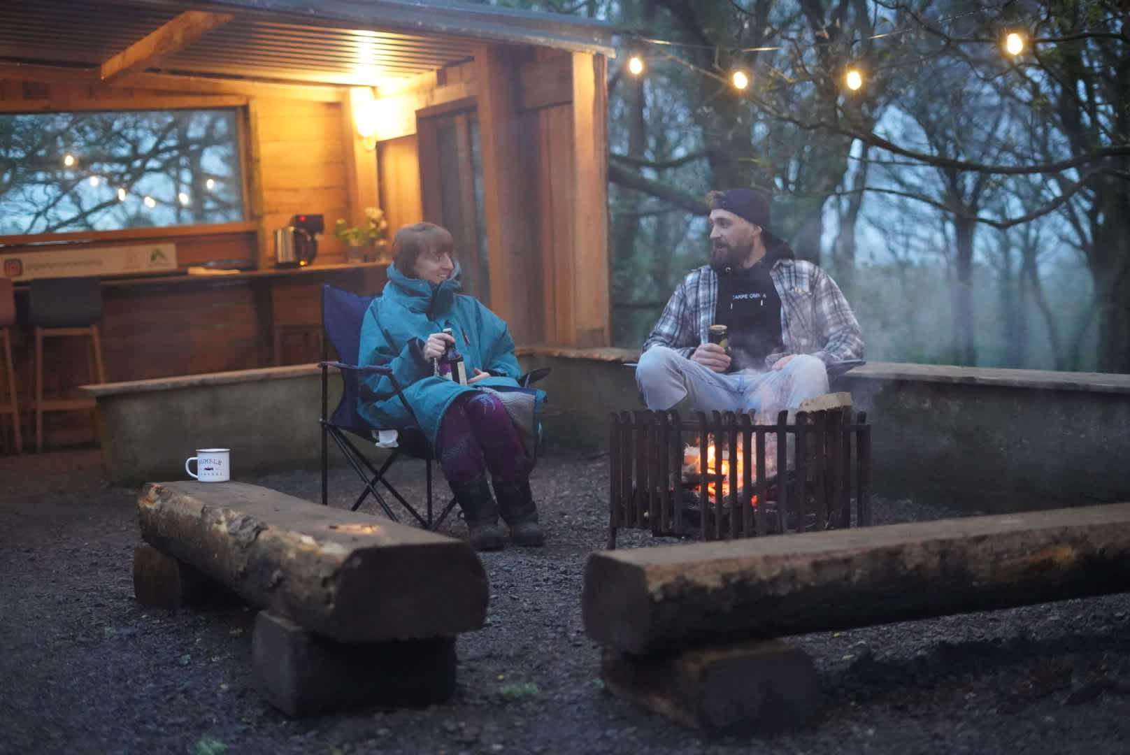 Cosy communal area for those bad weather days!
