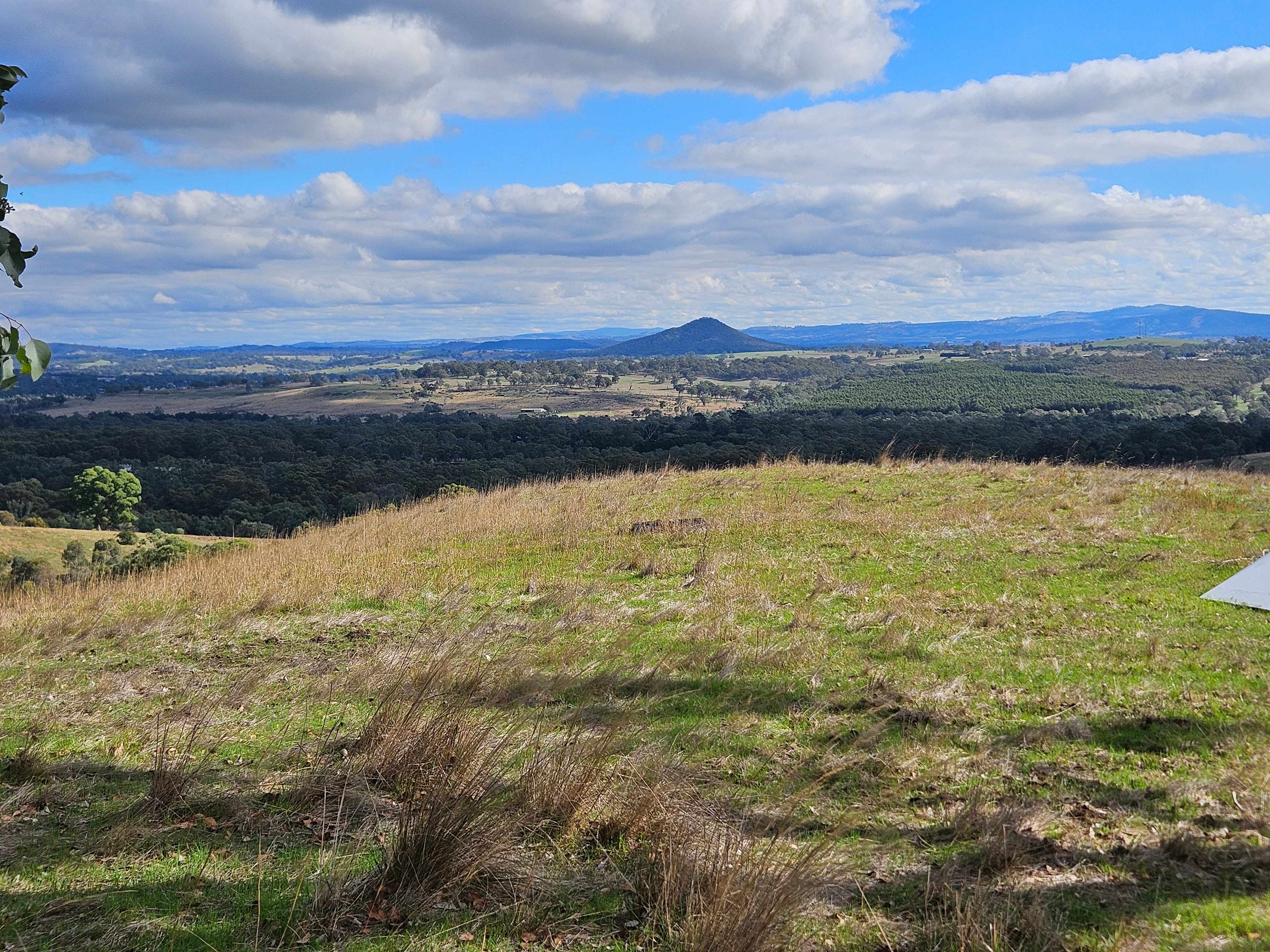 Chain of pond hills