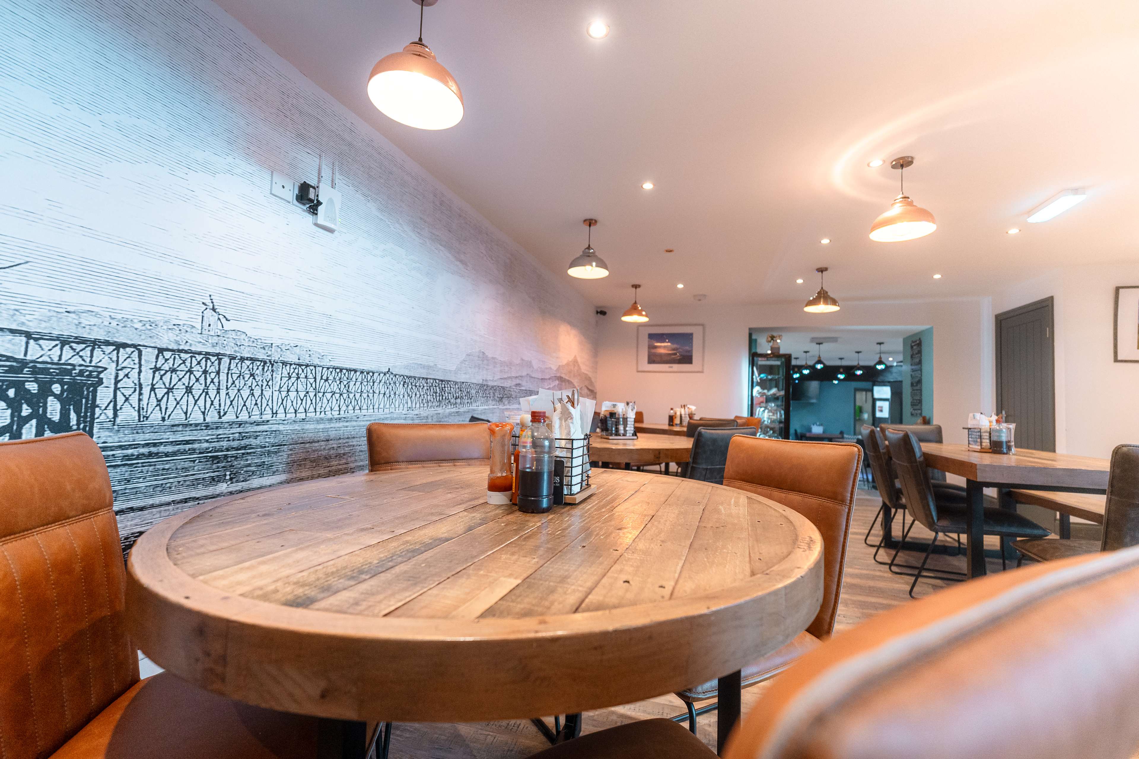 On site restaurant