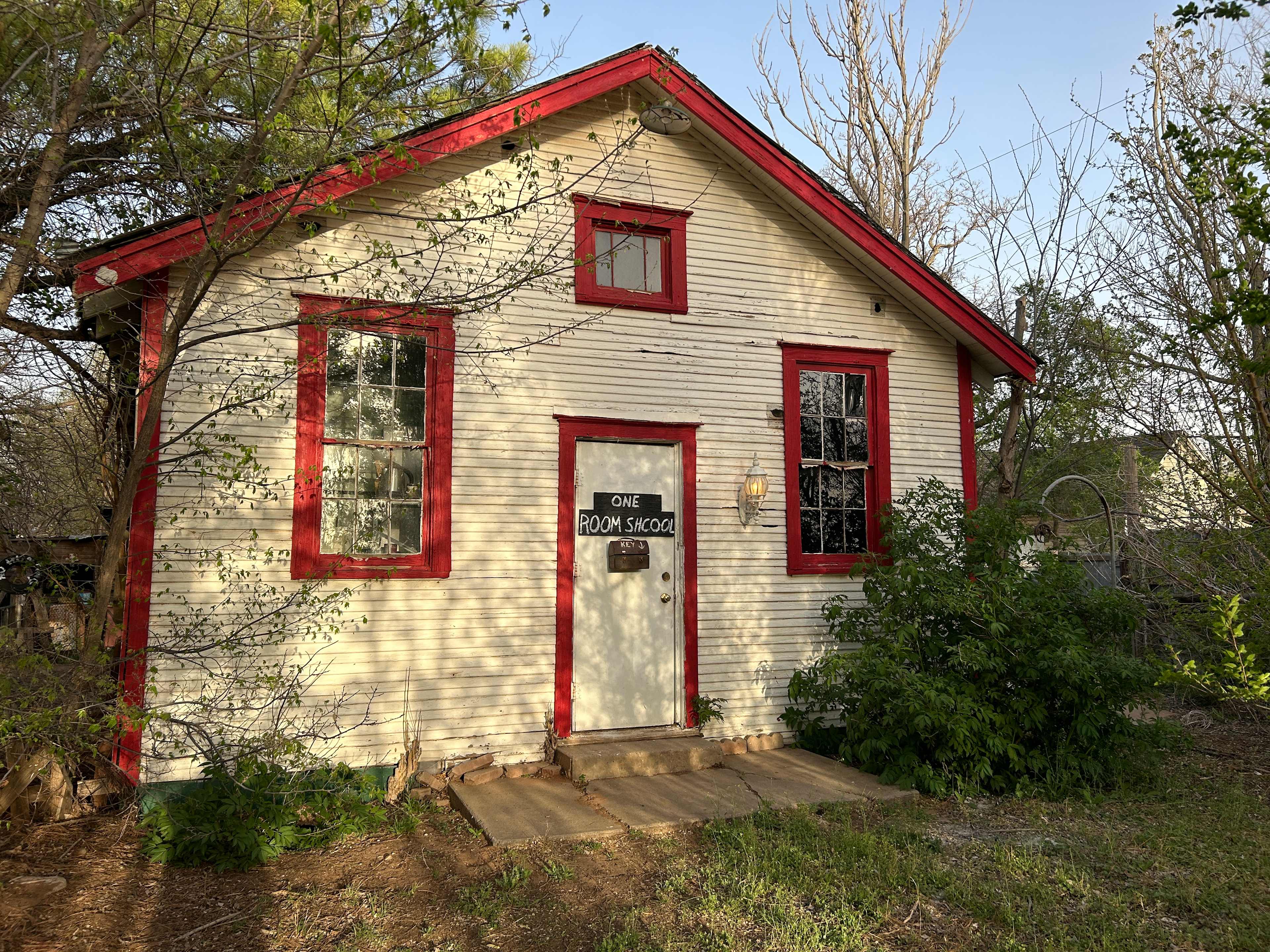 one-room schoolhouse
