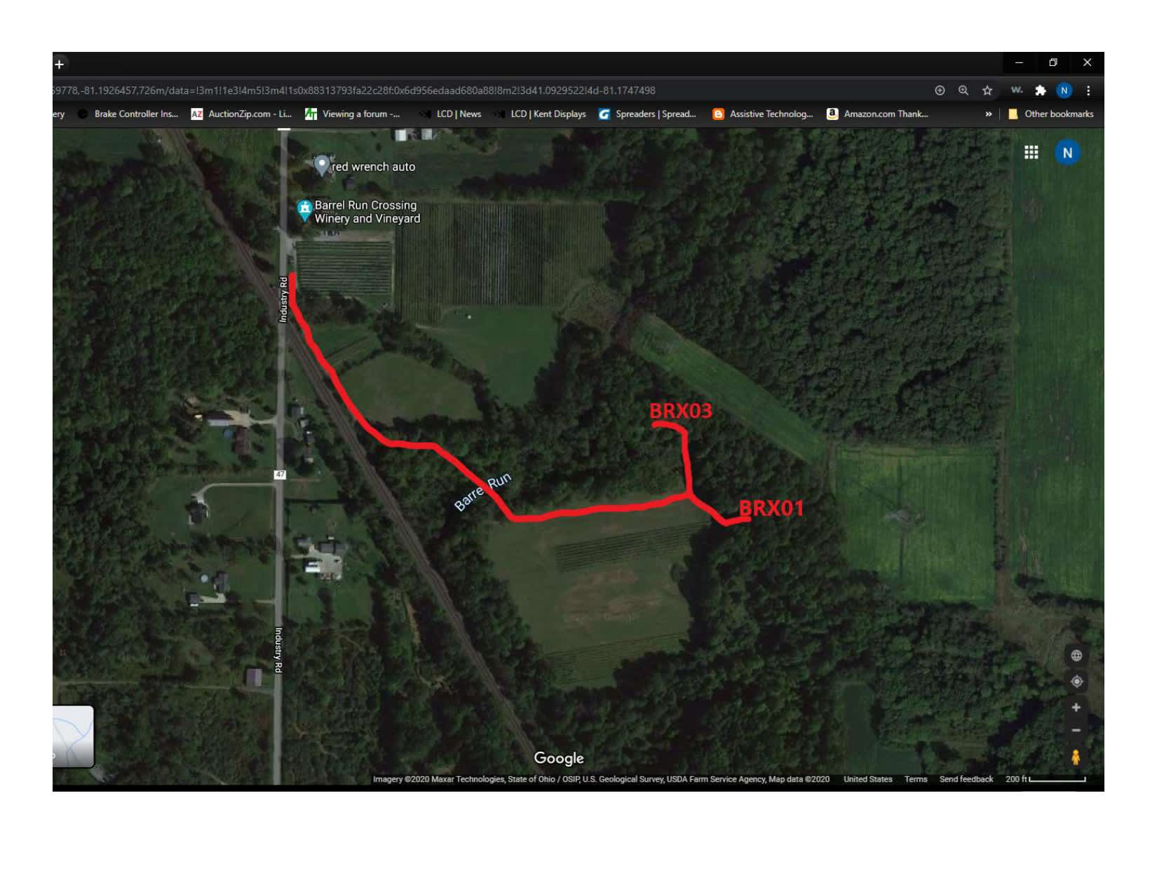 Picture of the site