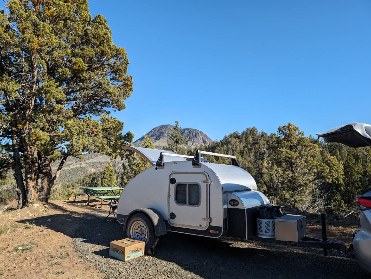 Back Side of Painted Hills Camping