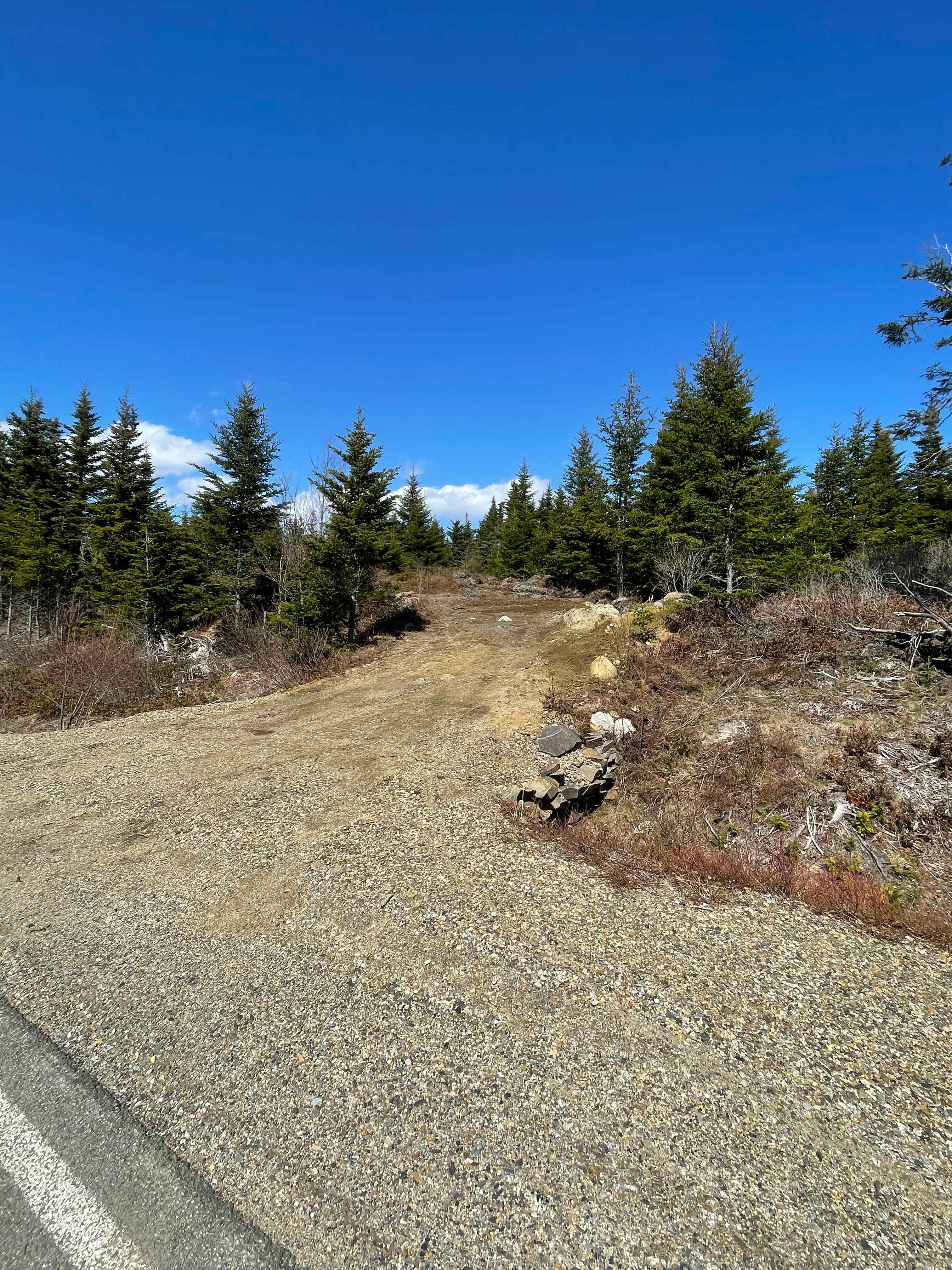 Driveway off 316 to RV camping spot 