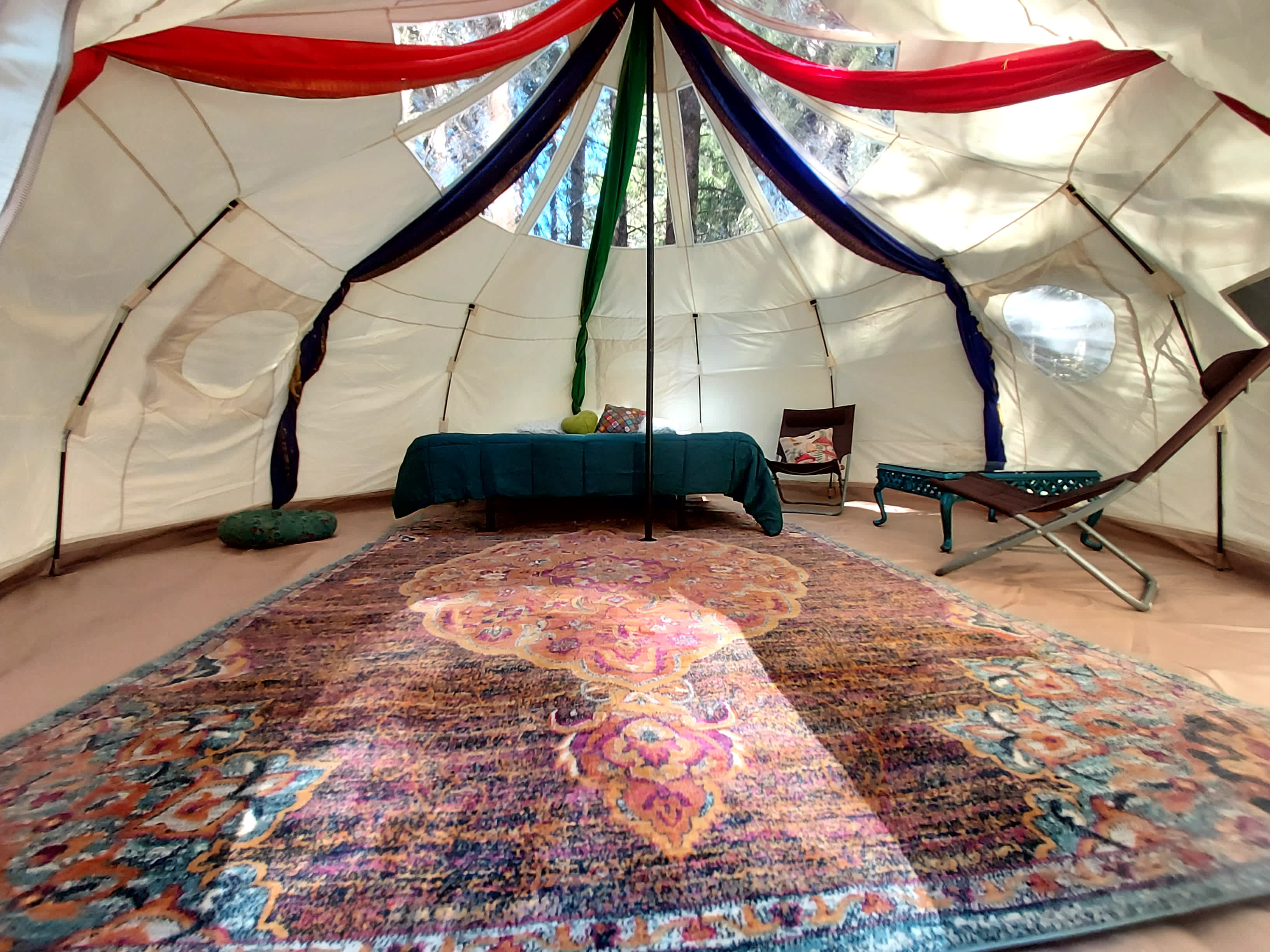 This year, we have improved our Lotus tent and site that we think our returning guests will be pleasantly surprised and our new guests thrilled. 
