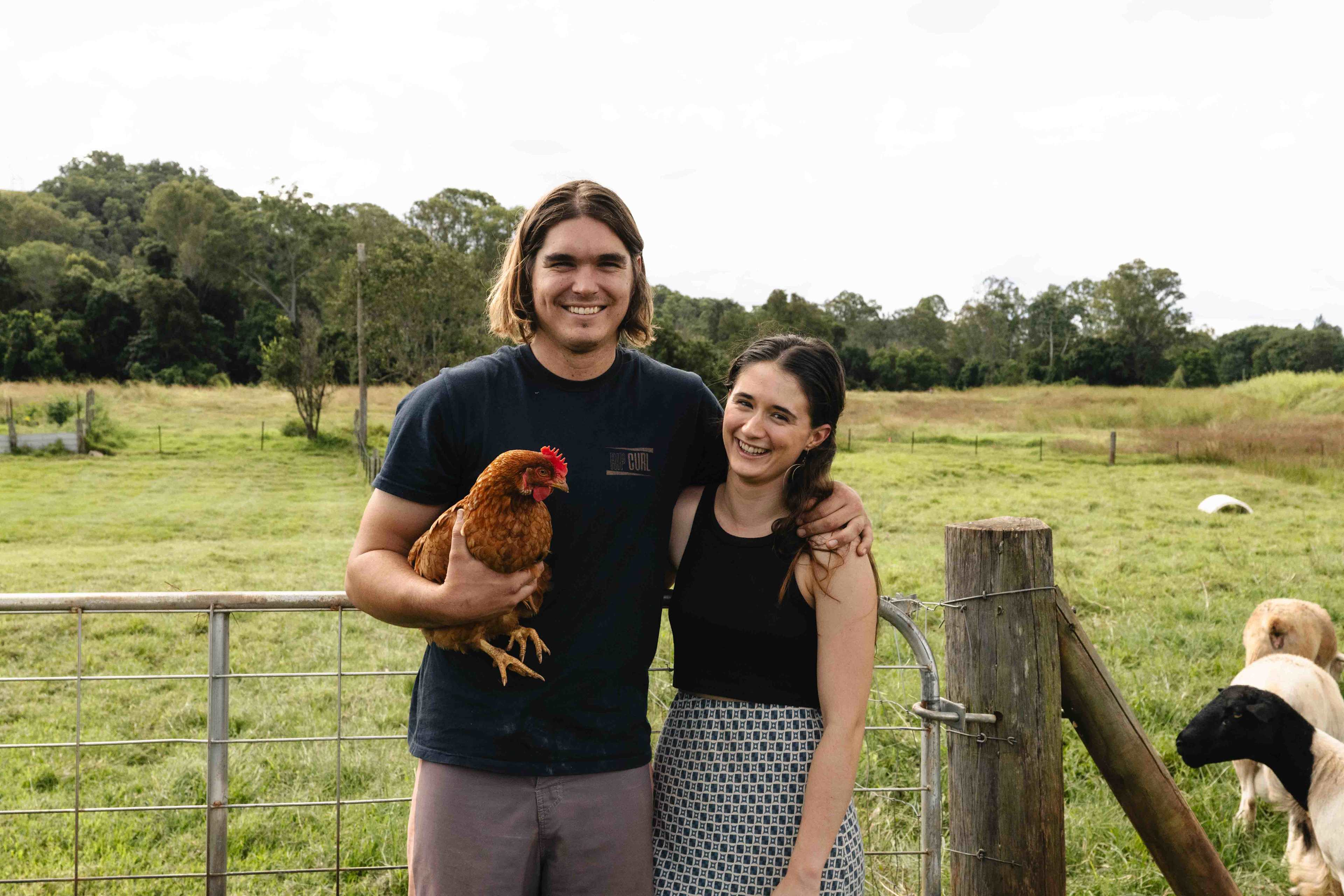 The lovely hosts - Hayden & Ella