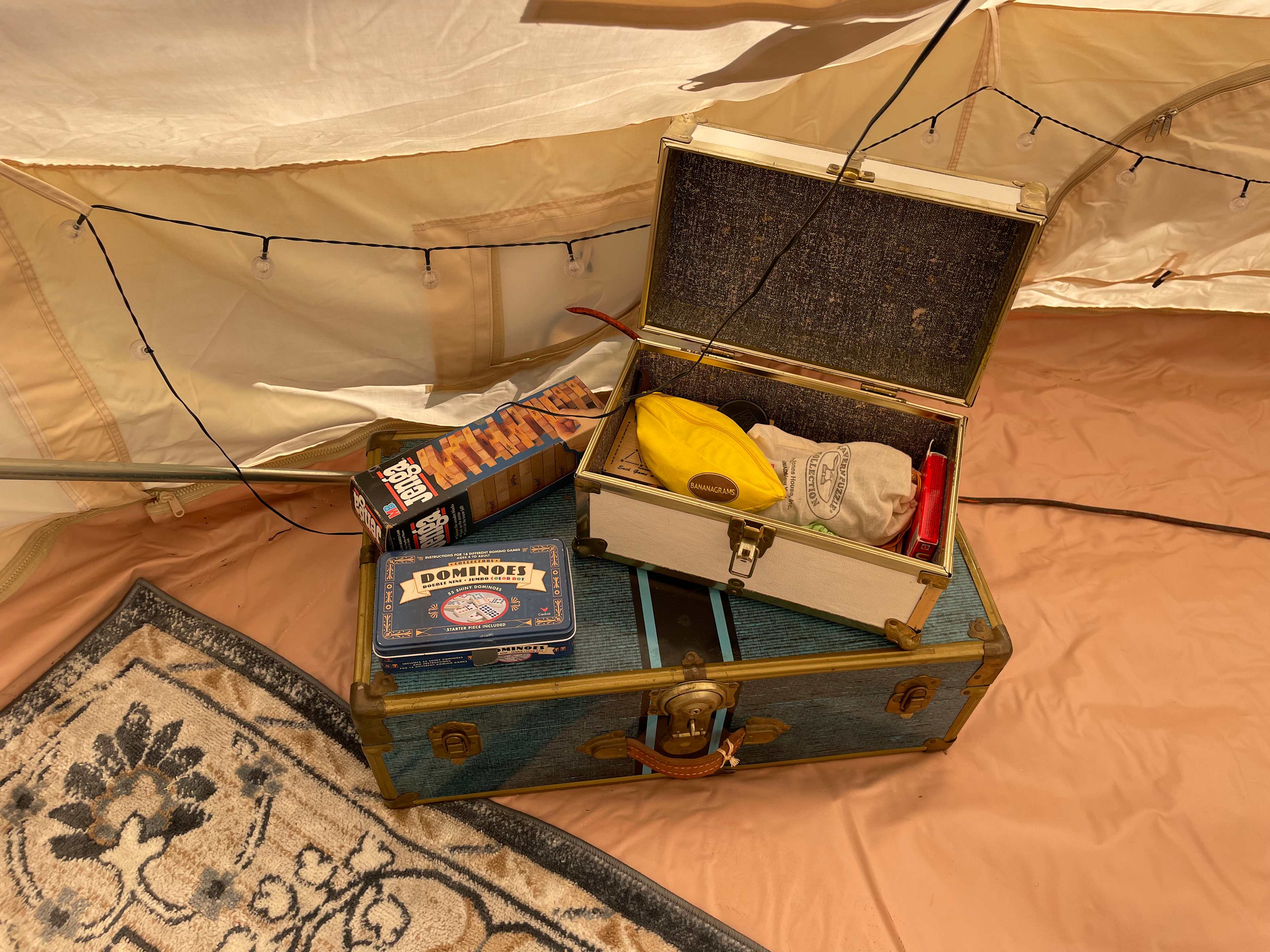 Games to play inside the yurt