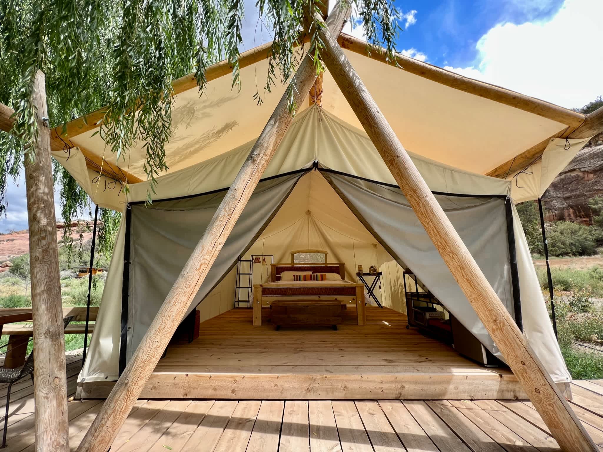 Modern Camping in McElmo Canyon