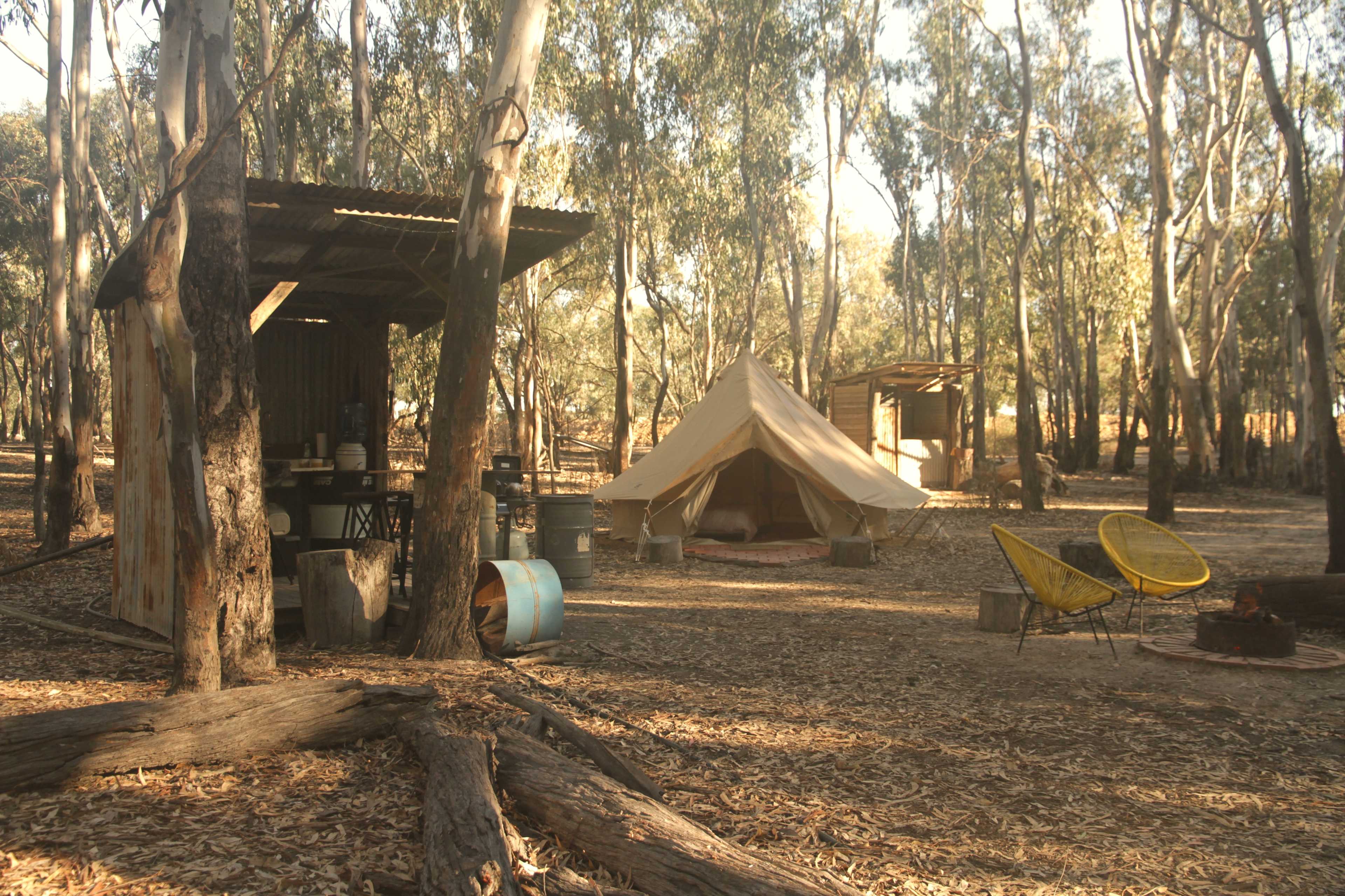 Little Bell glamping tent site