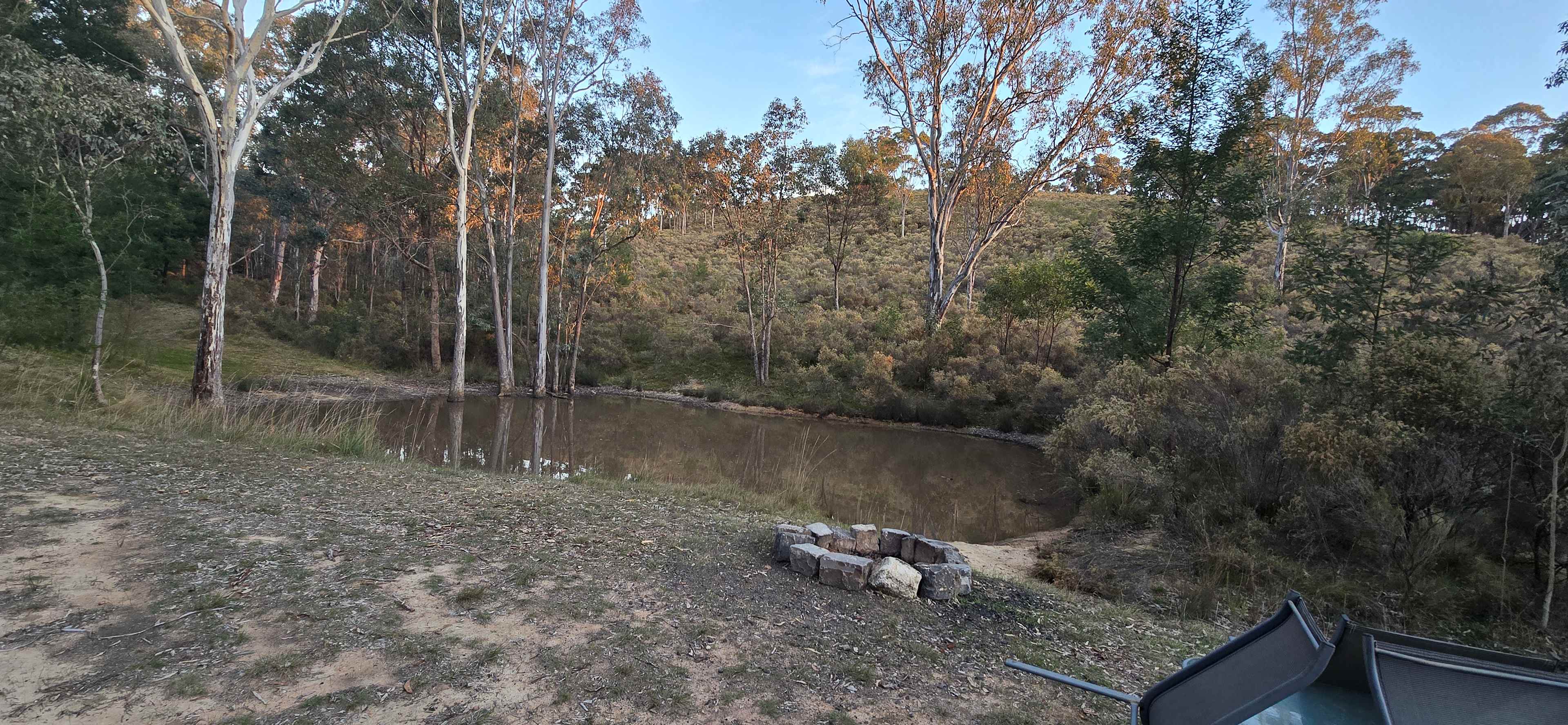 Walk down to to the other camp areas