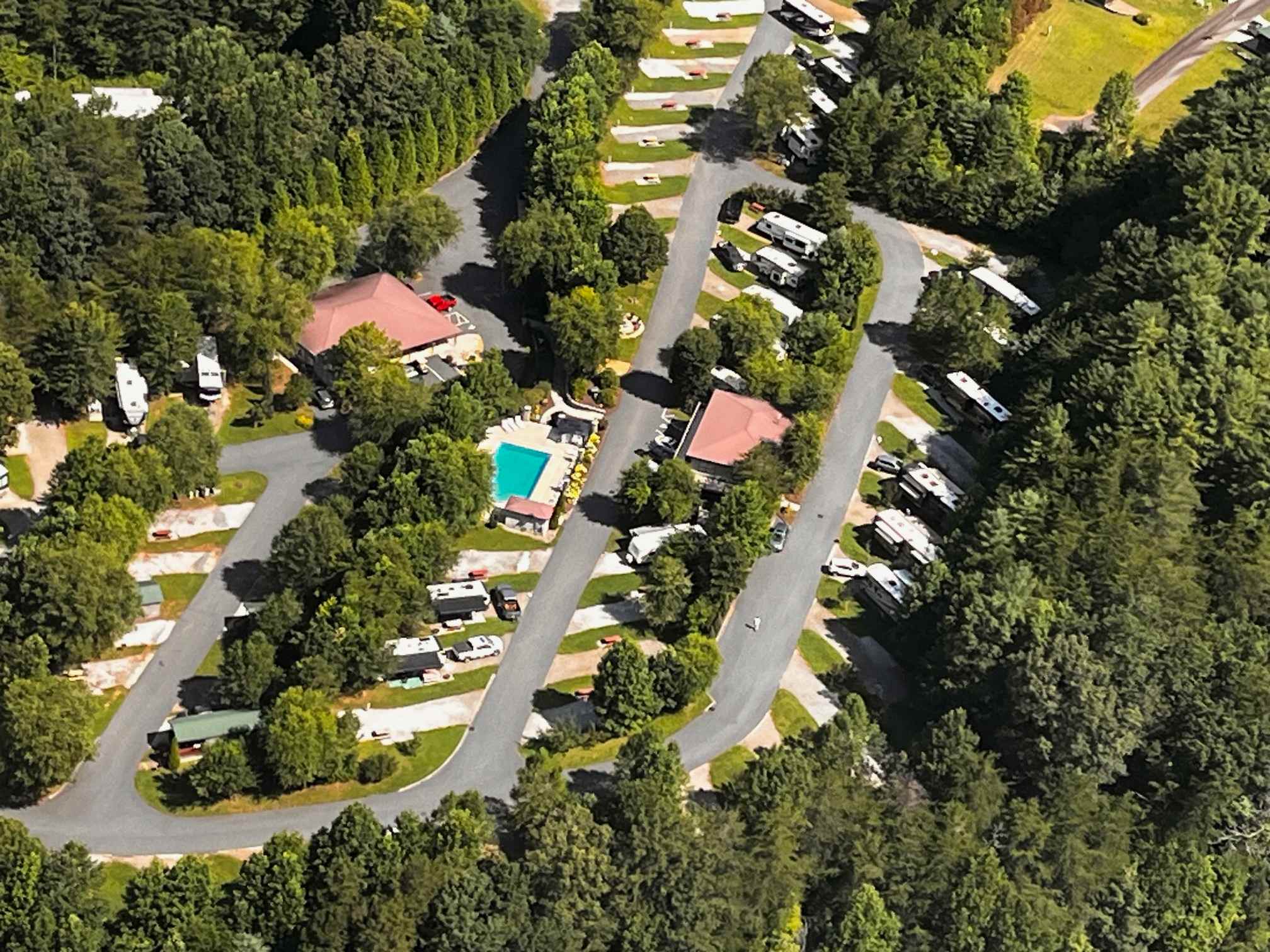 Aerial View of Great Outdoors