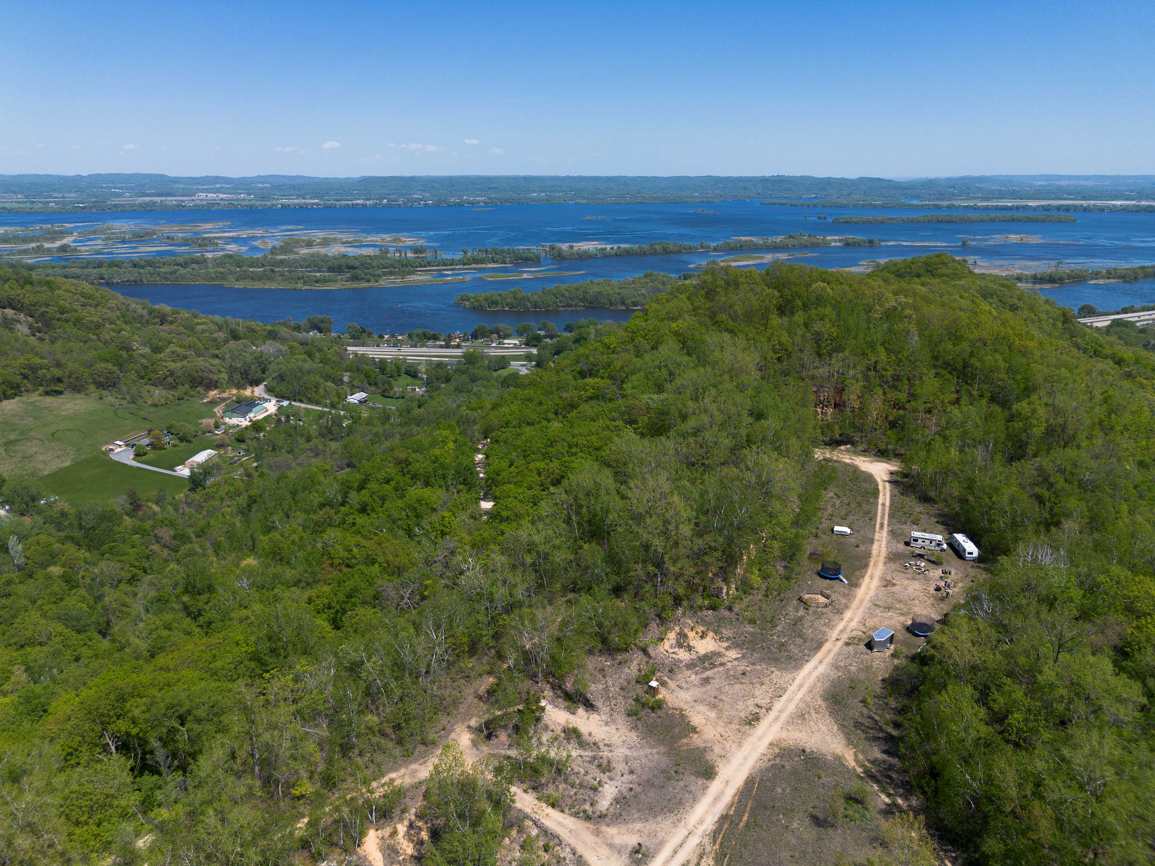 Quarry in the Mississippi Bluff