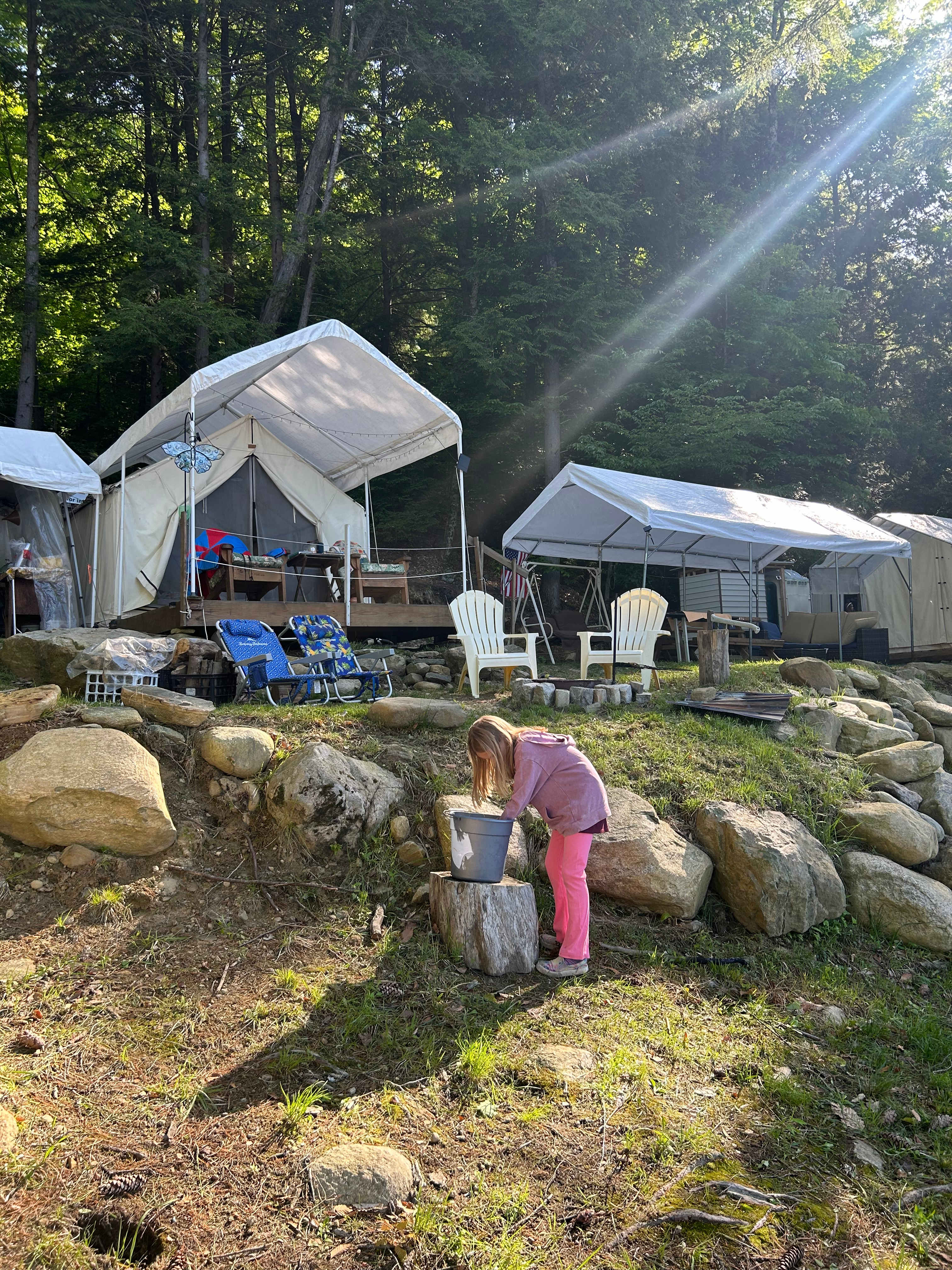 Riverfront Ritz Campsite