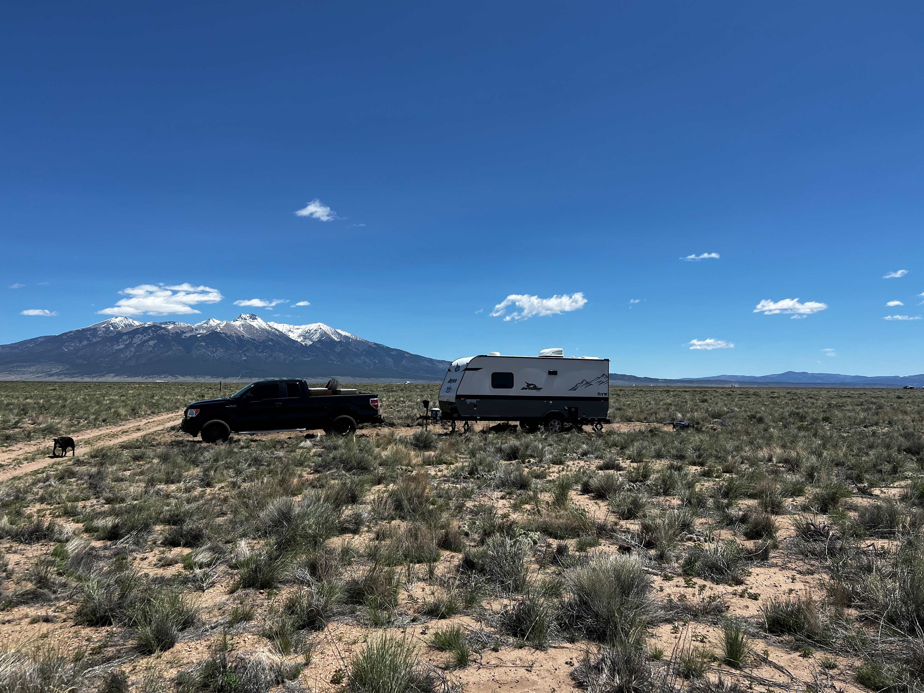 The VIEW looking North towards Blanca Peak. Pictures simply do not do this 14'er any justice!