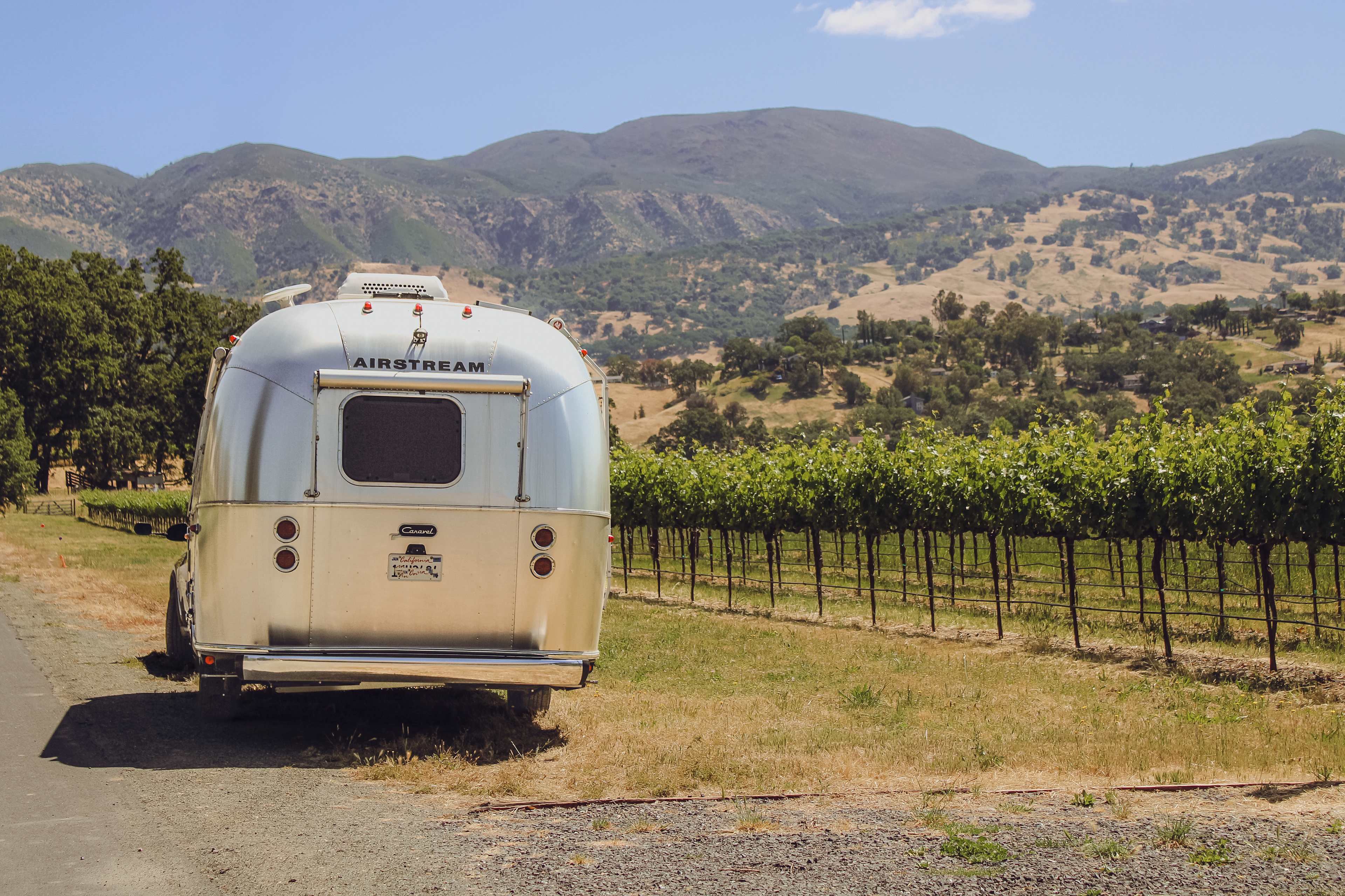 Who doesn't want to wake up outside your trailer with this view