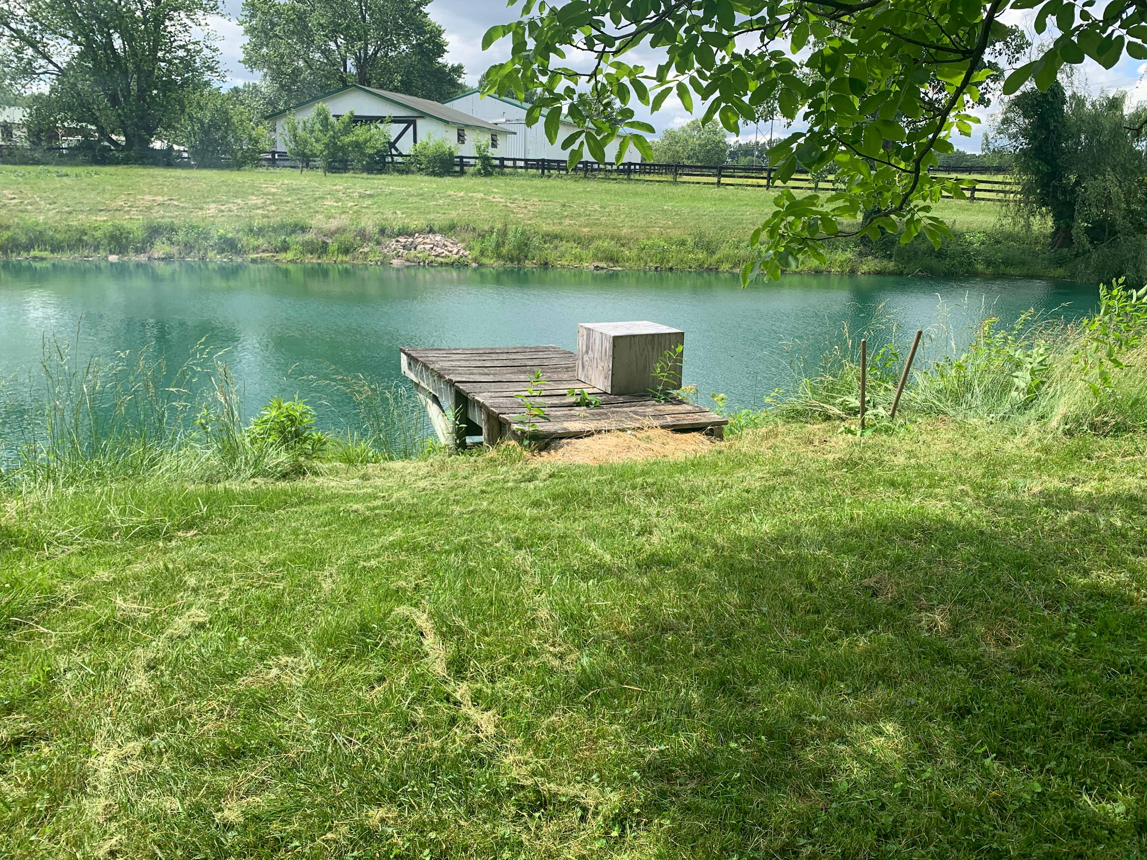 The dock