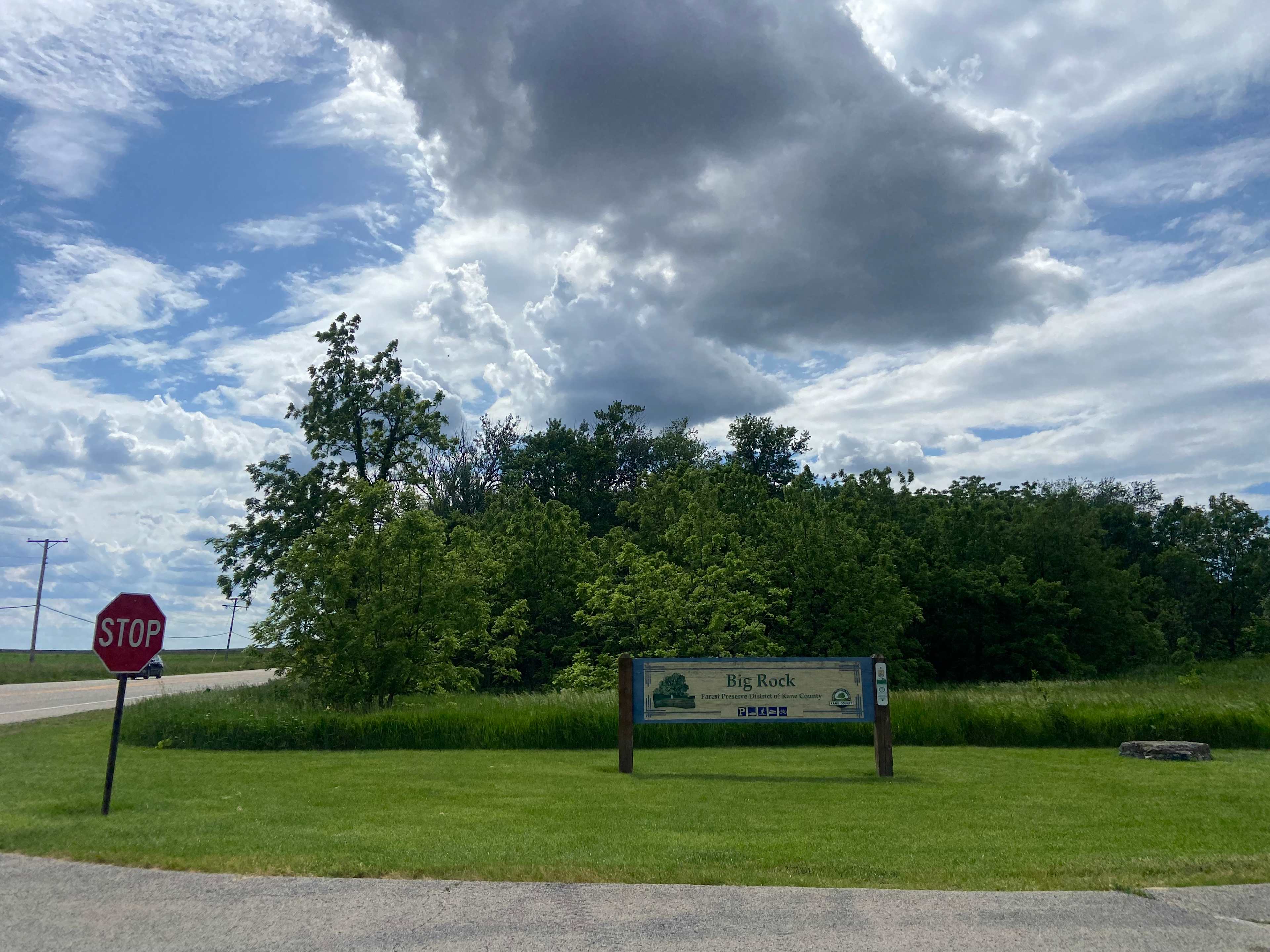 Big rock forest preserve right around the corner. Hiking trails. Allows horses! I’ll allow horses on the farm.  Ask me on advance to set something up. Camp with your horses! 