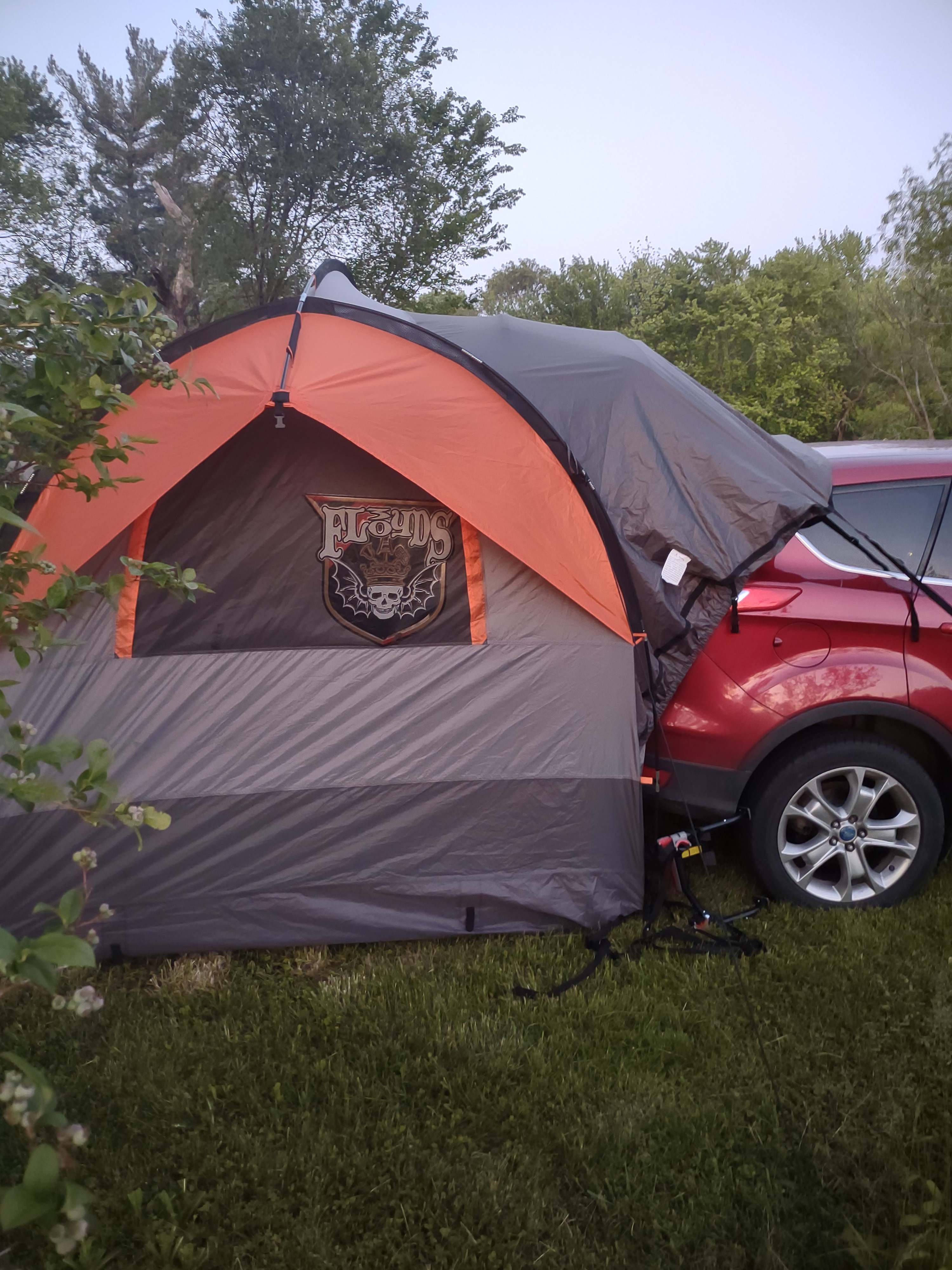 Great space to put up my SUV tent.