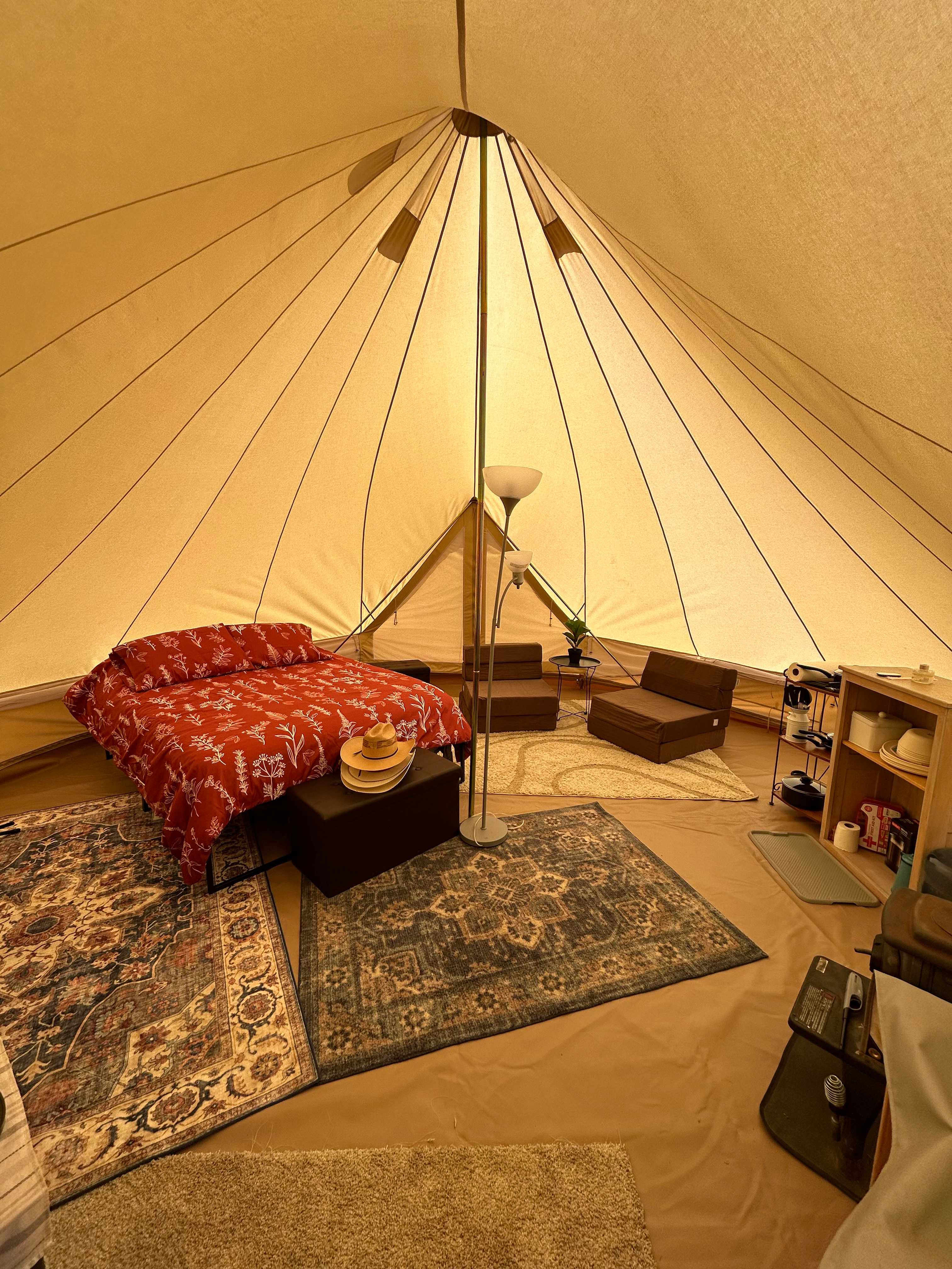 Off Grid Glamping!