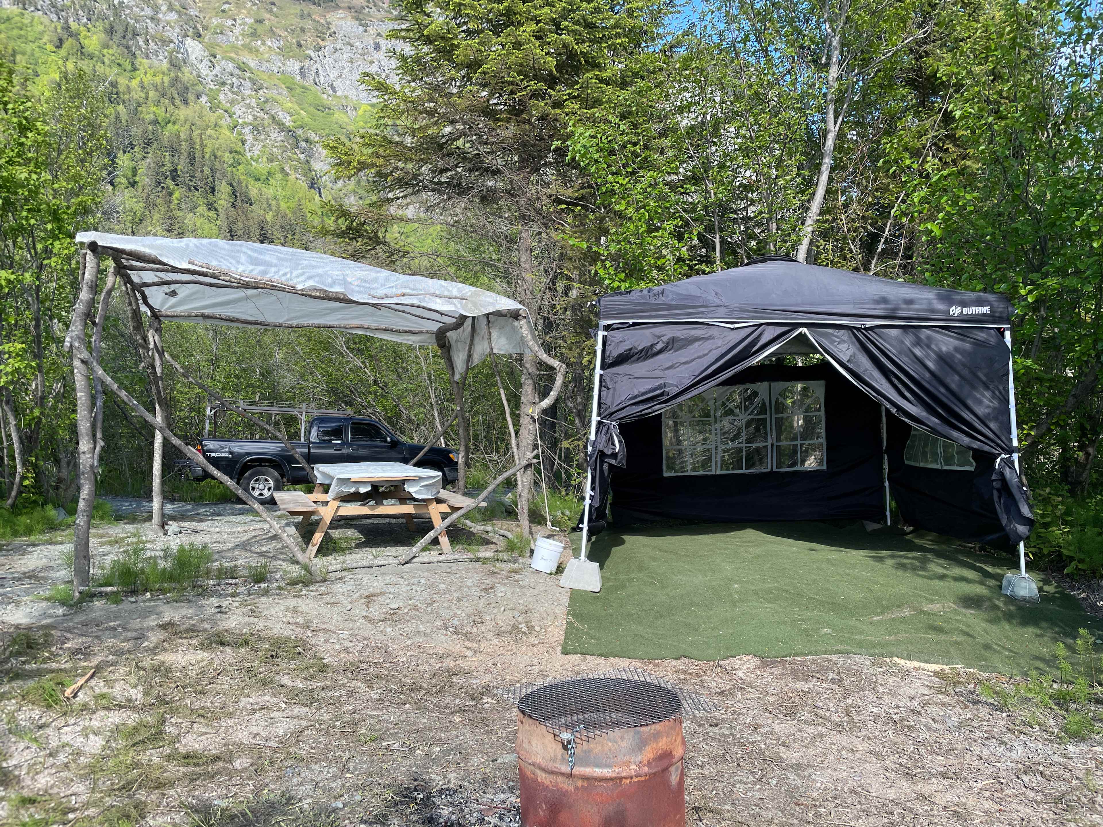 Picture of the site