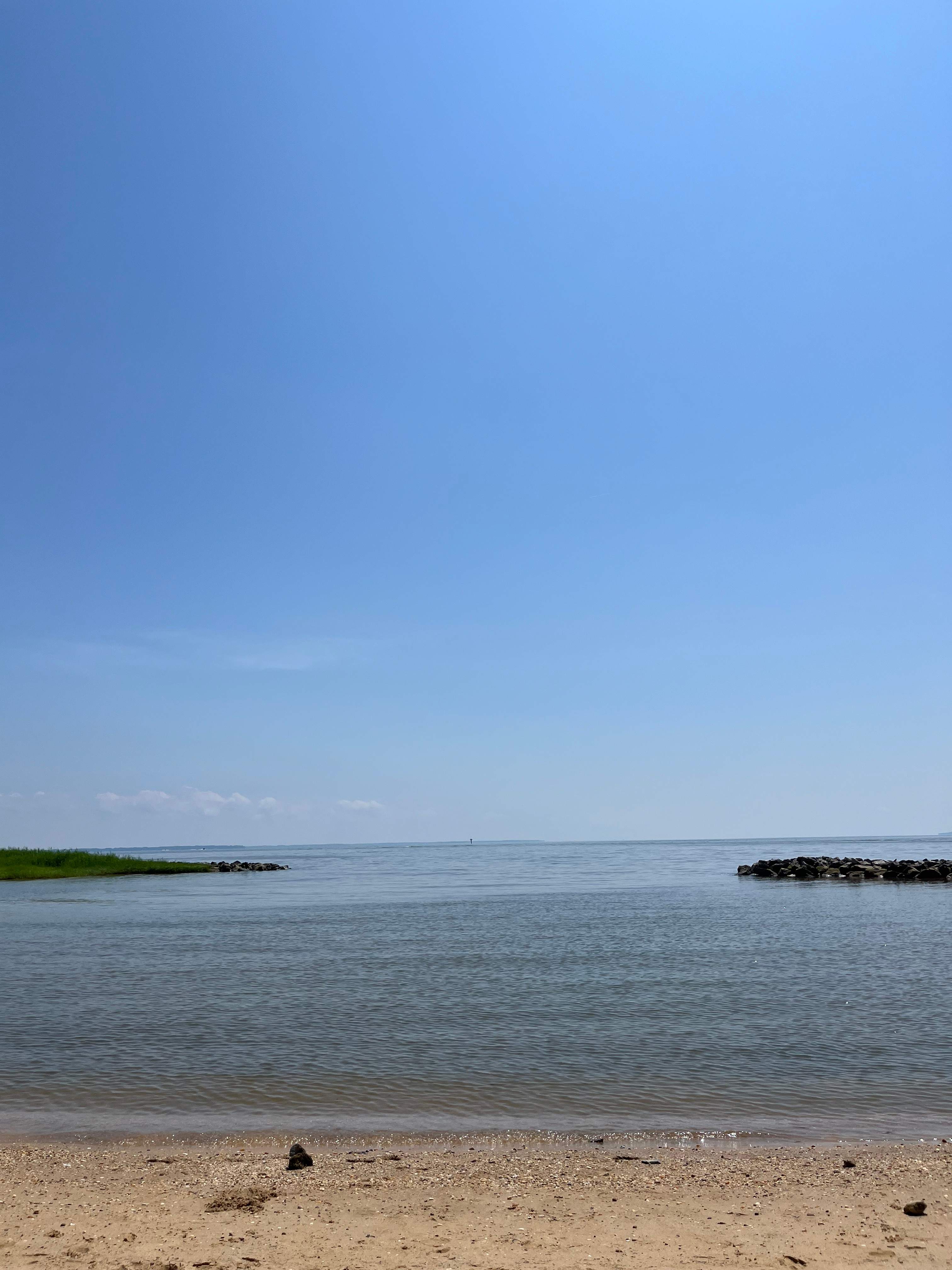 View at colonial beach