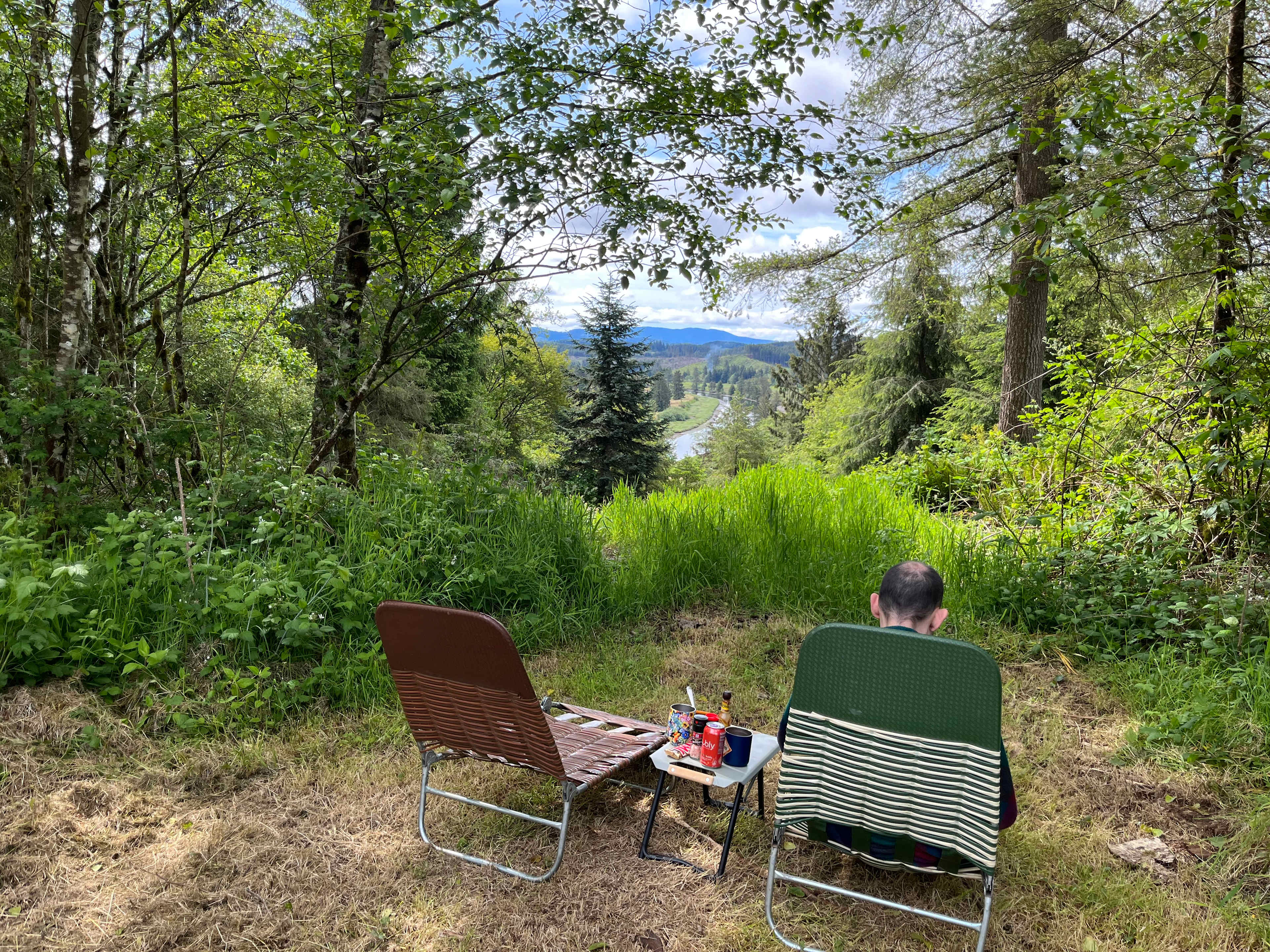 Breakfast with a view!