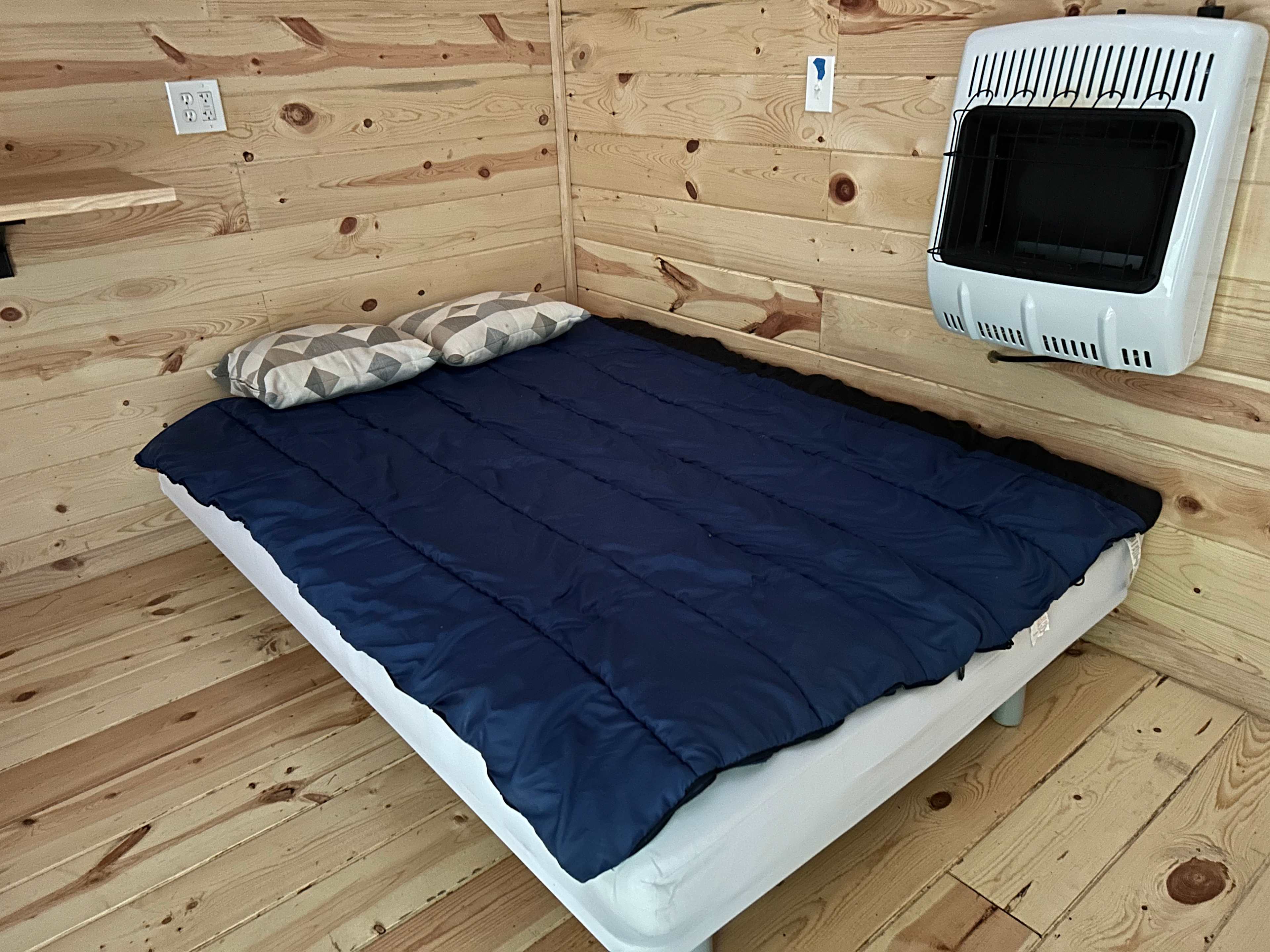 Cabin Off-Grid Camping
