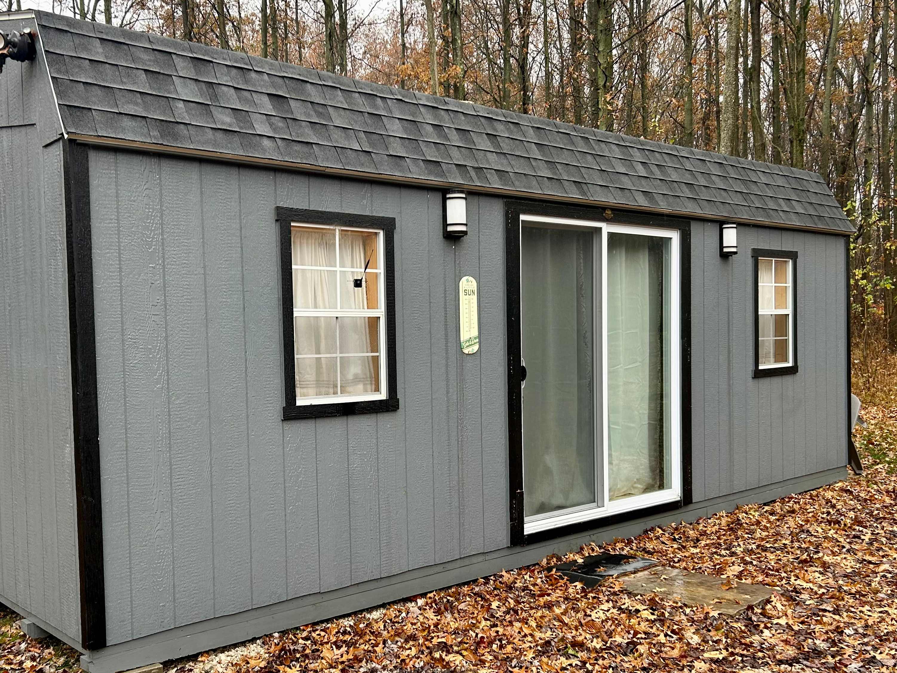 Cabin Off-Grid Camping