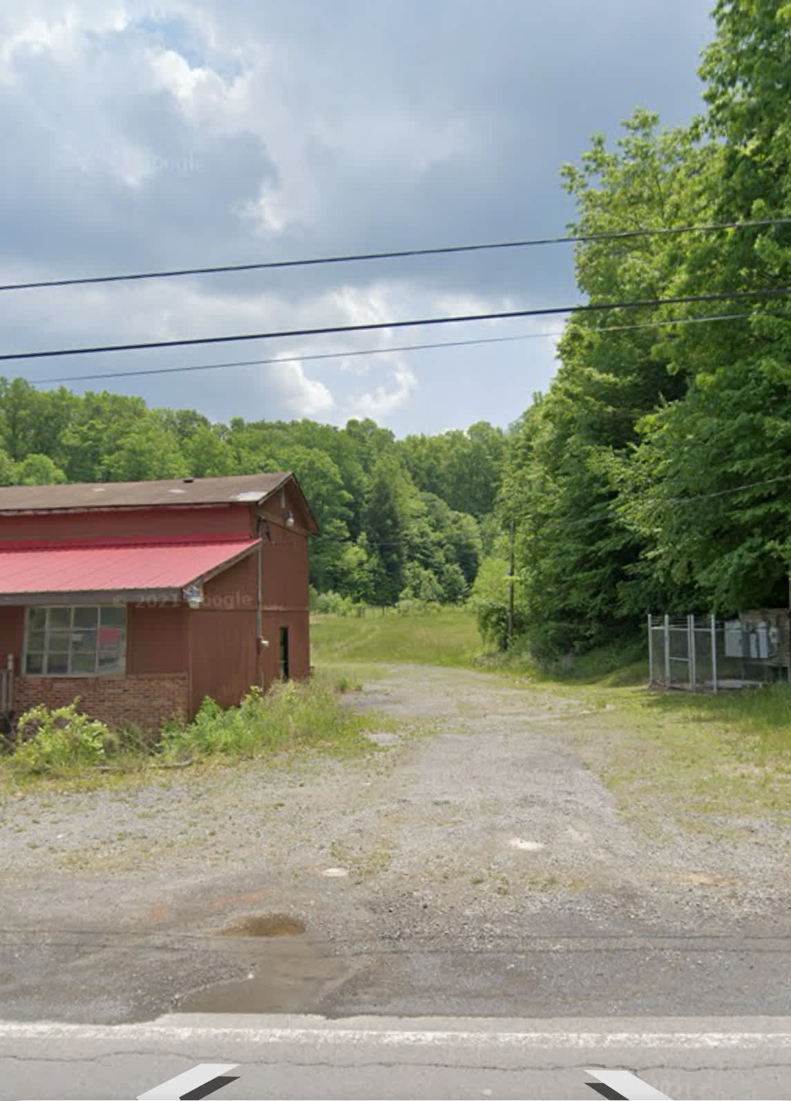 Entrance to site 