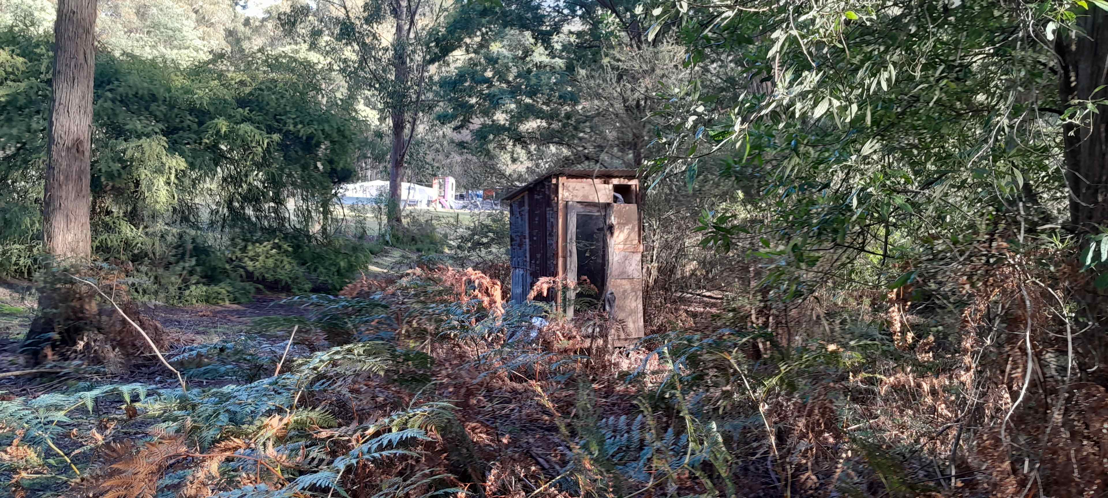 The Rusty Rustic Toilet.