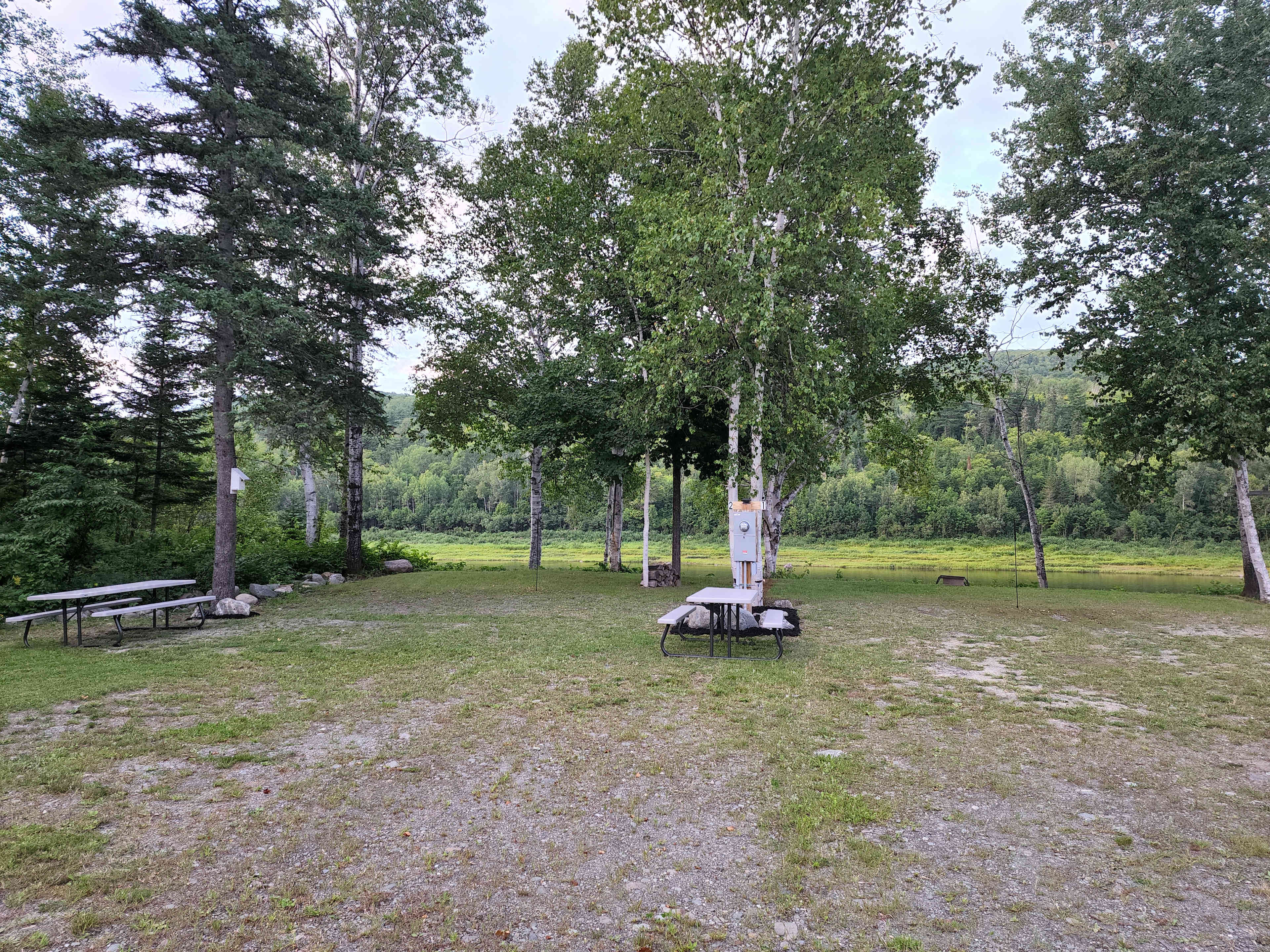 Lot 1 shown on right.  Lot 2 shown on left.