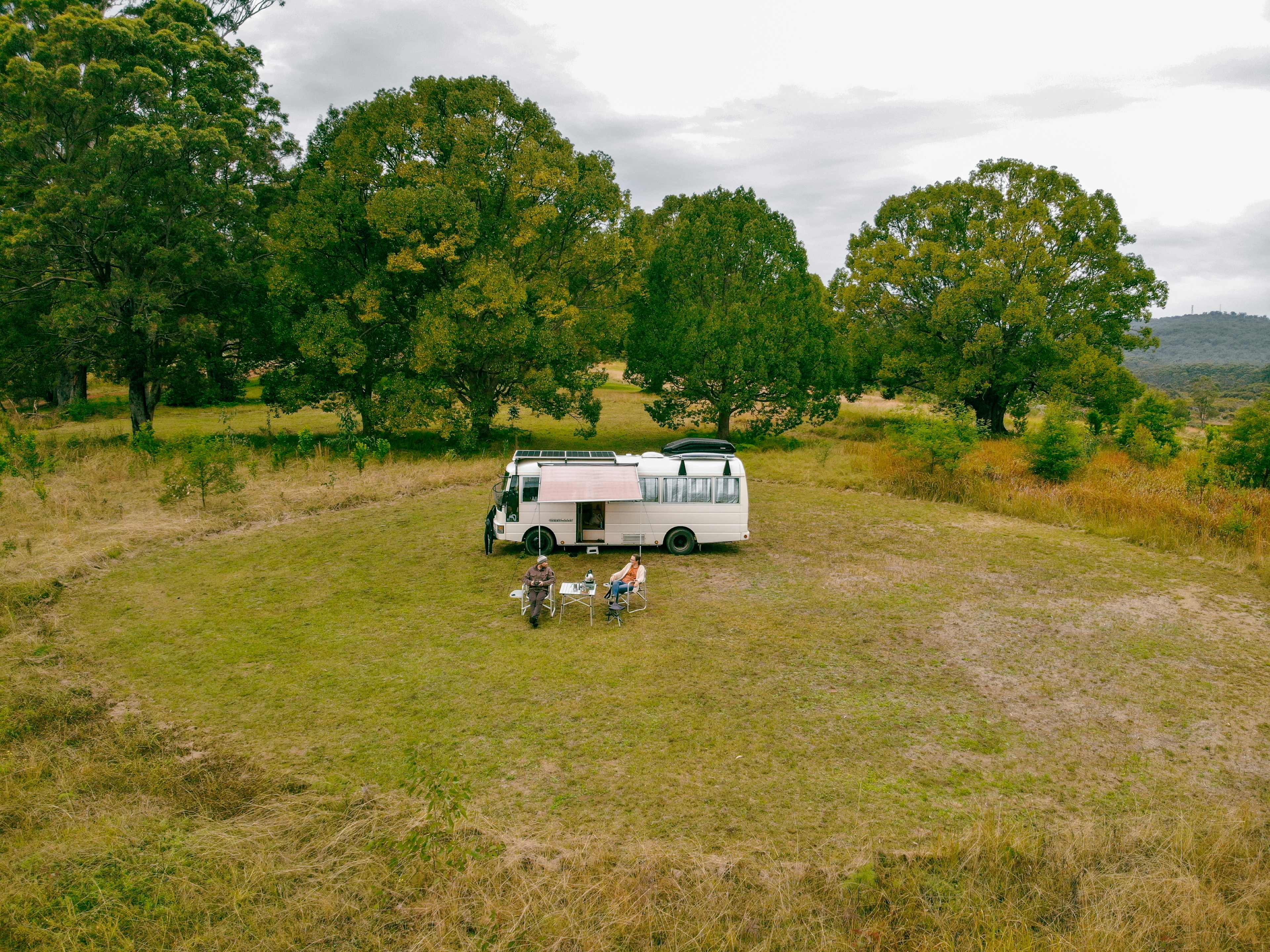 Overview of campsite 1