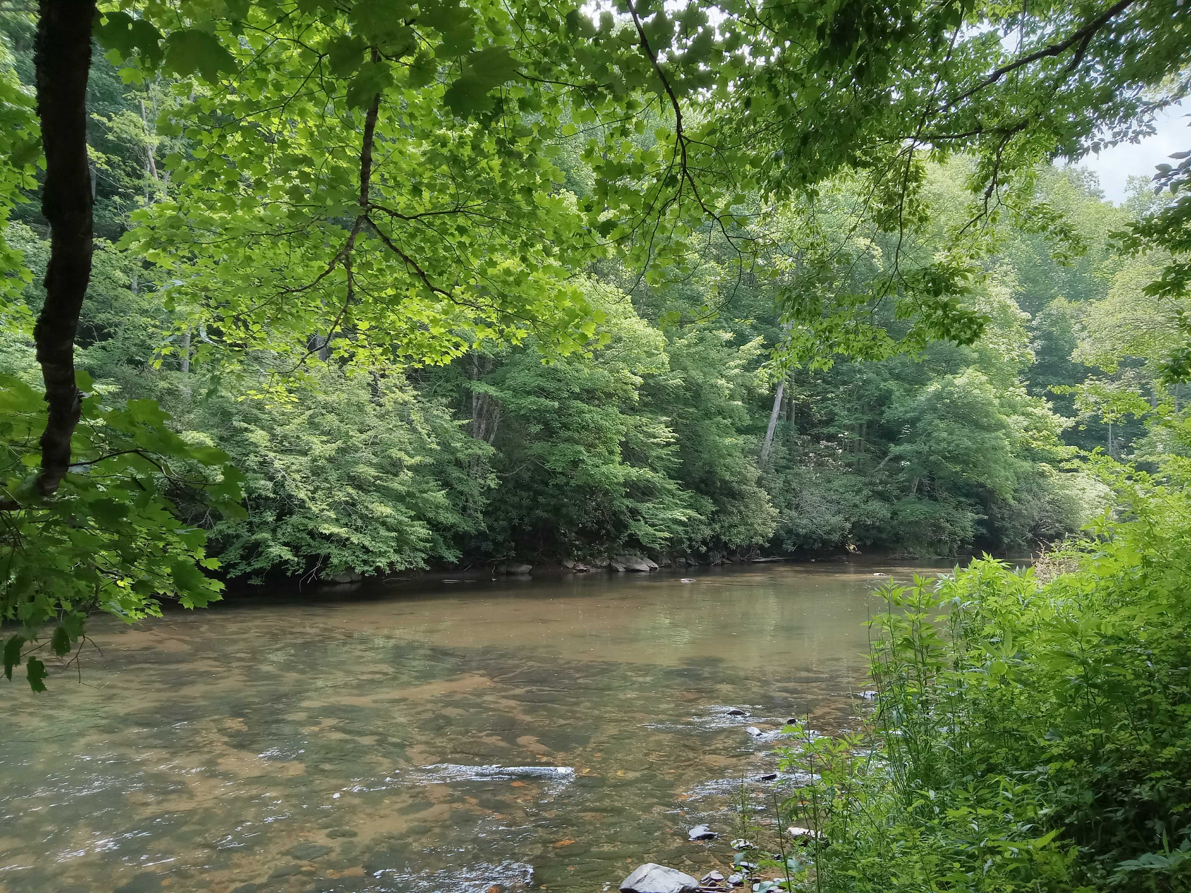 River side camping