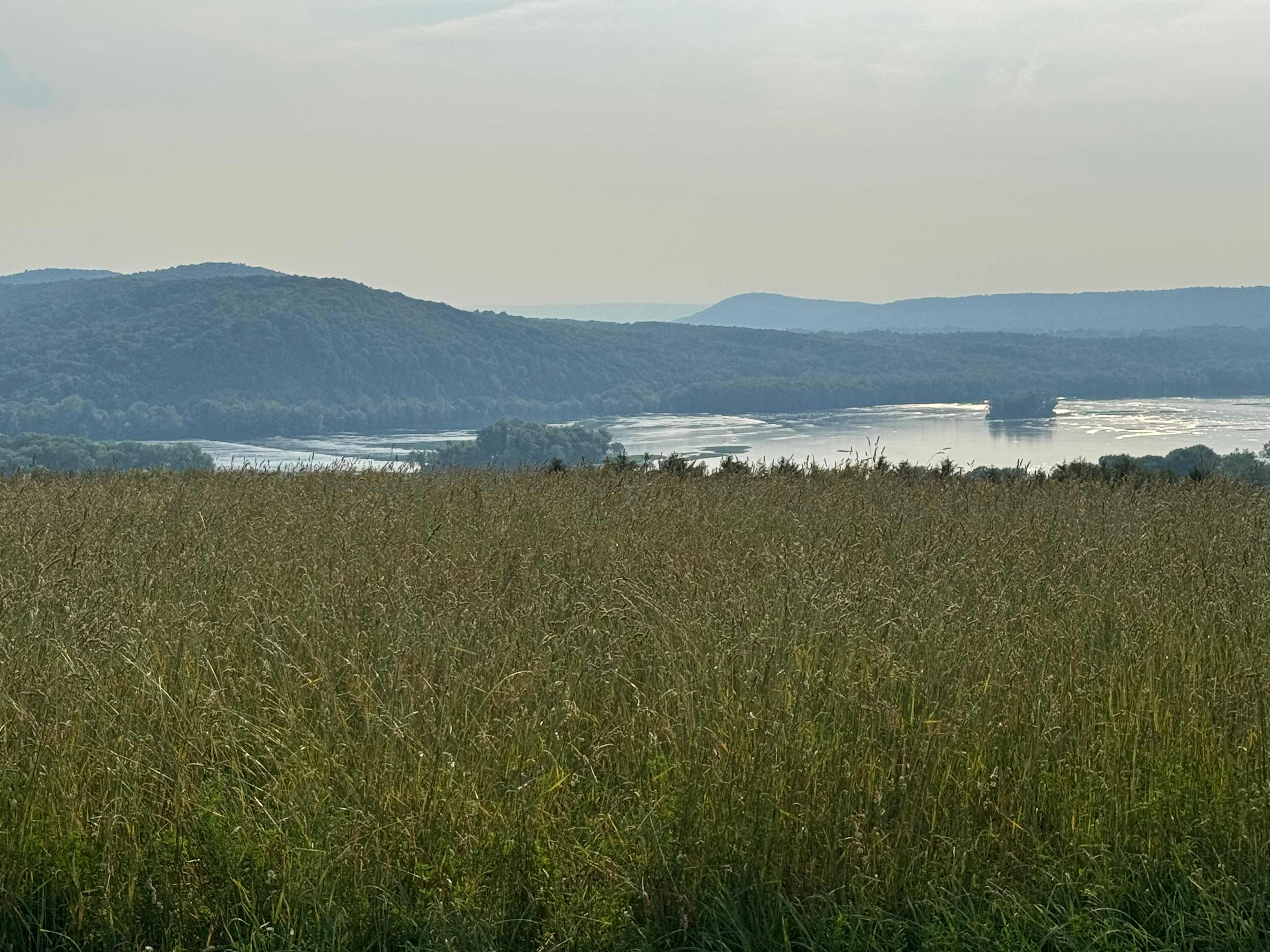 Beautiful view of the Susquehanna River!

